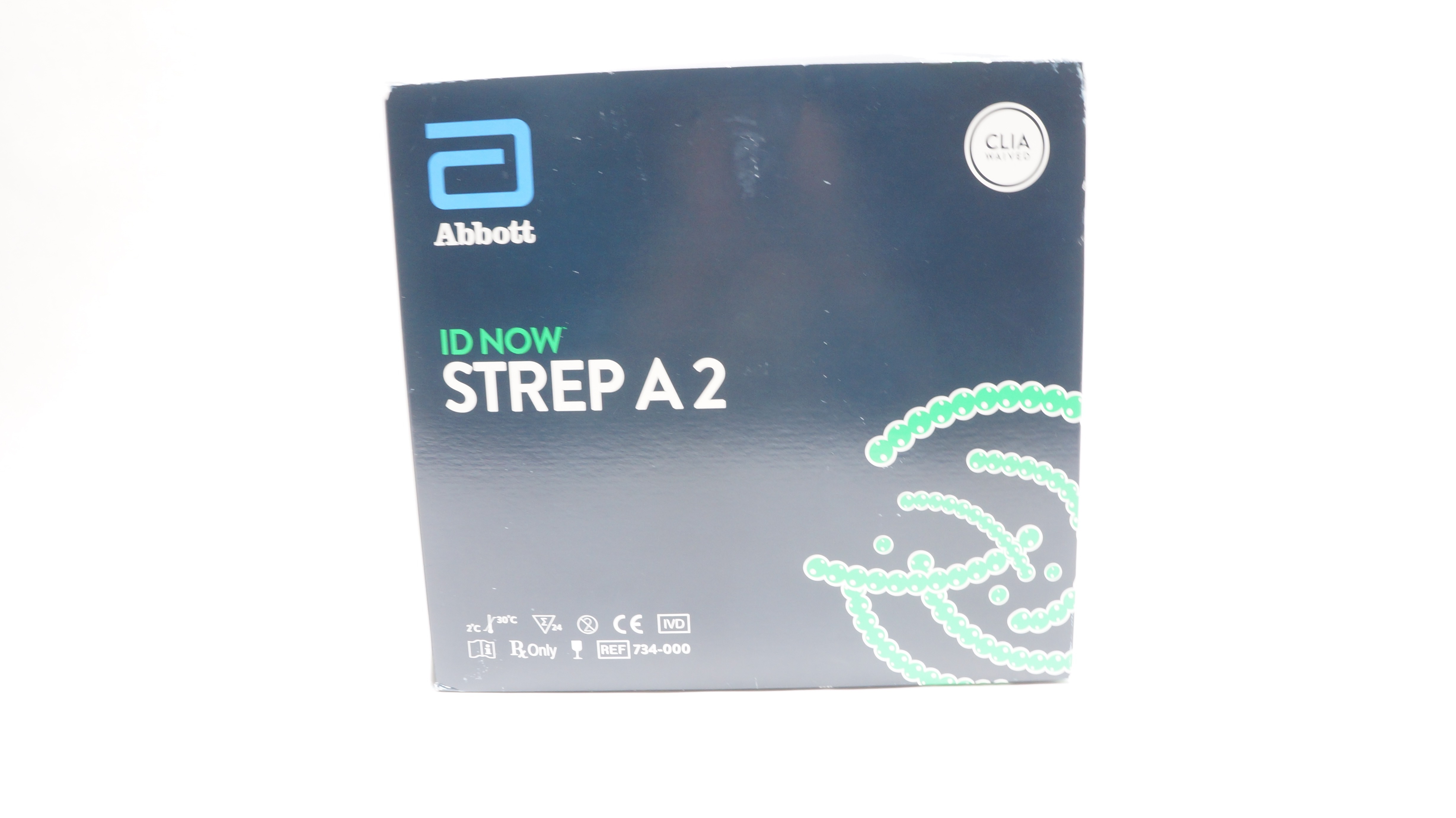 Abbott 734-000 ID NOW Strep A2 Test Kit