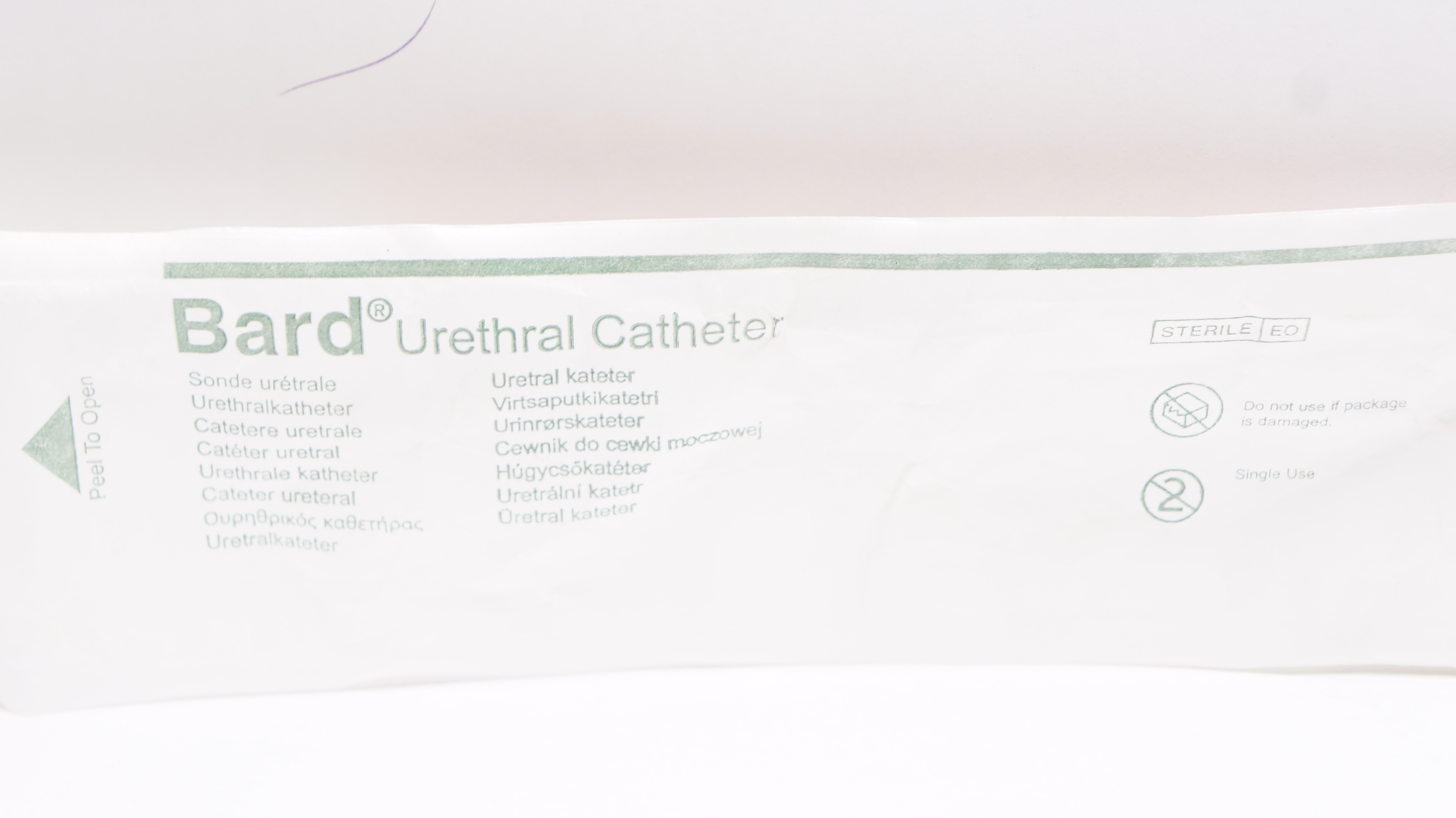 Bard 056114 Urethral Cath. 14Ch/Fr Robinson Model Radiopaque (x)