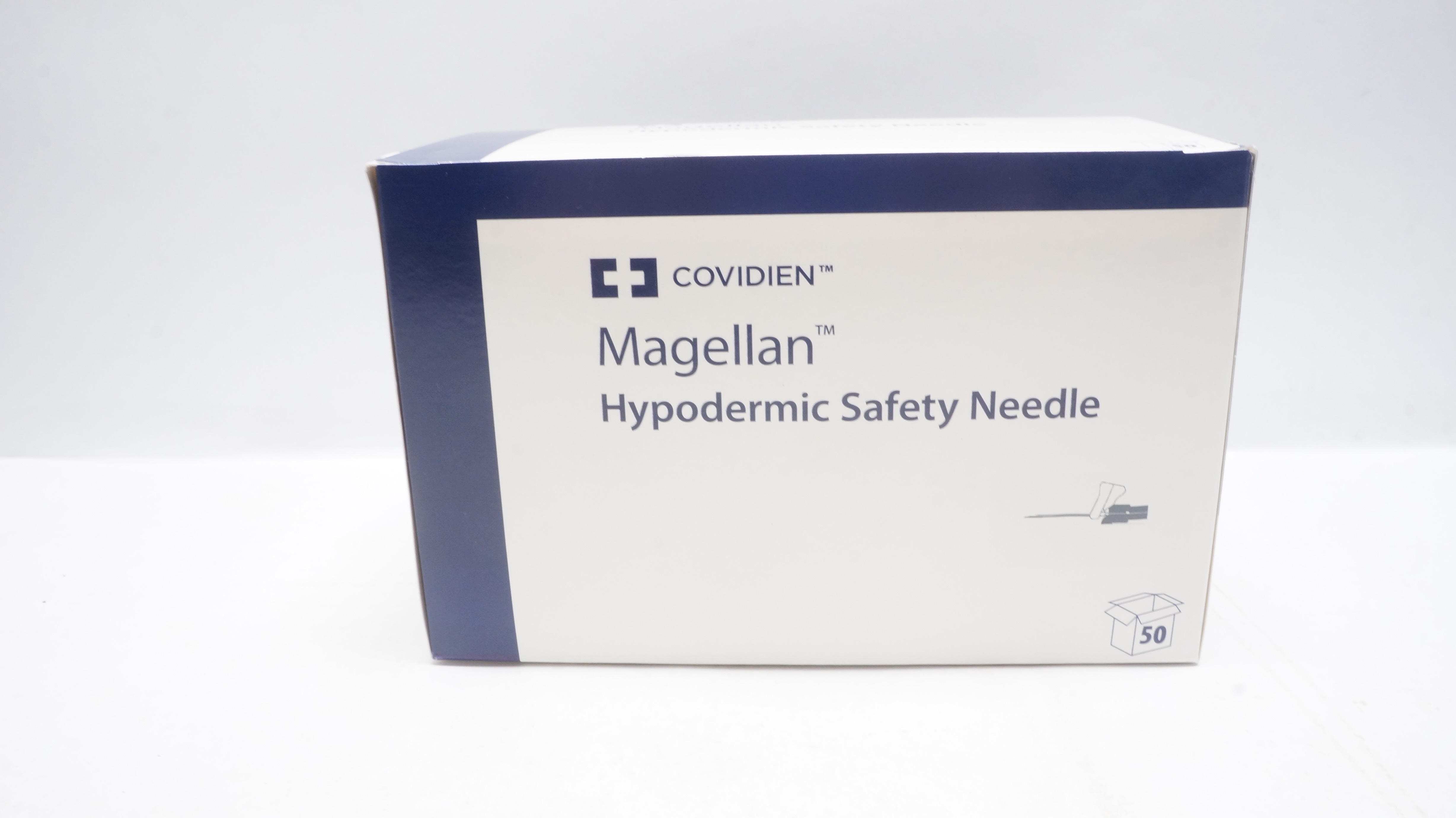 Covidien 8881850210 Magellan Hypodermic Safety Ndle 22G x 1inch - Box of 50