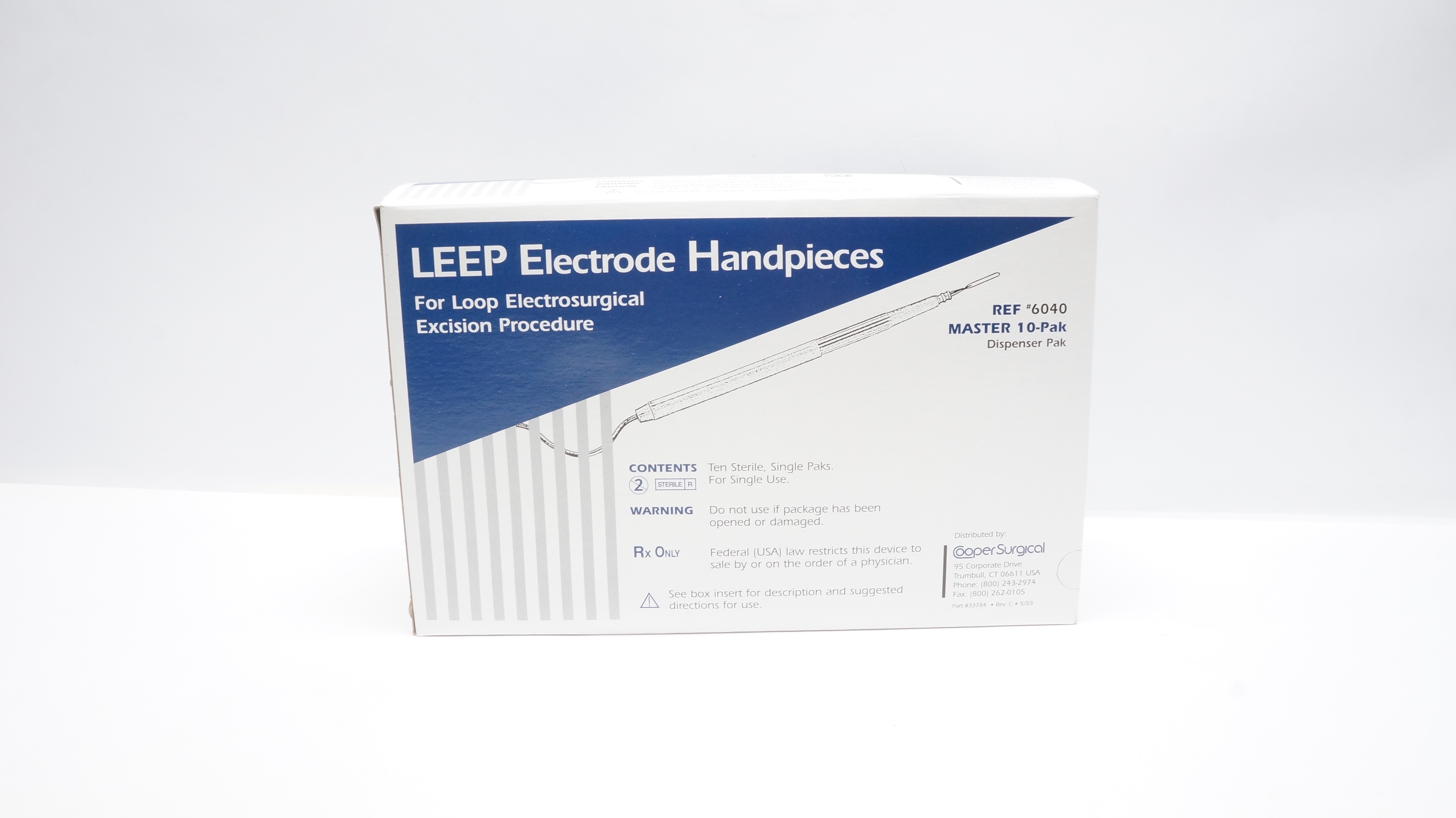 Leep Tools Cooper Surgical 6040 Leep Electrode Handpieces, Single Patient Use ...