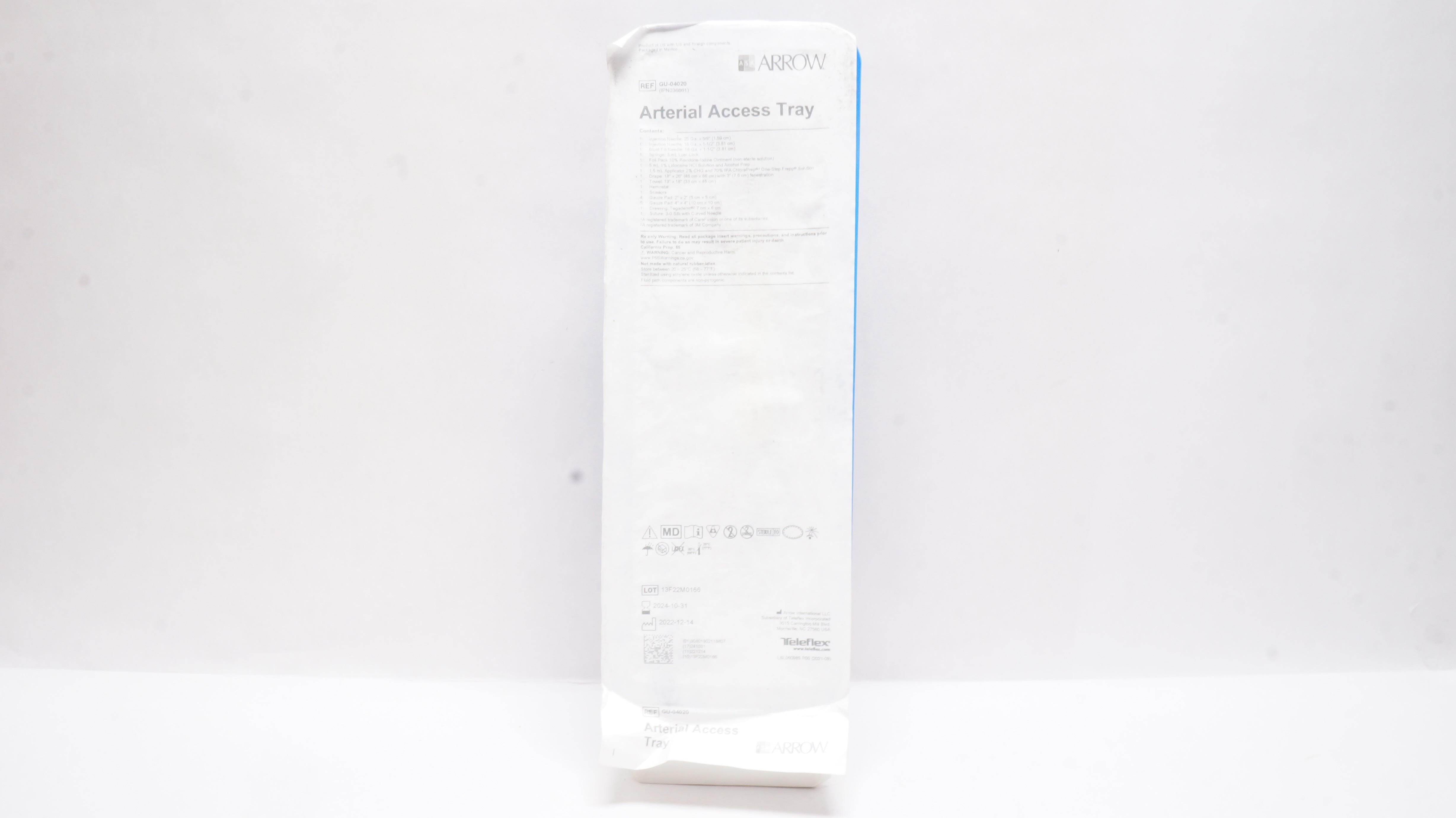 Arrow GU-04020 Arterial Access Tray