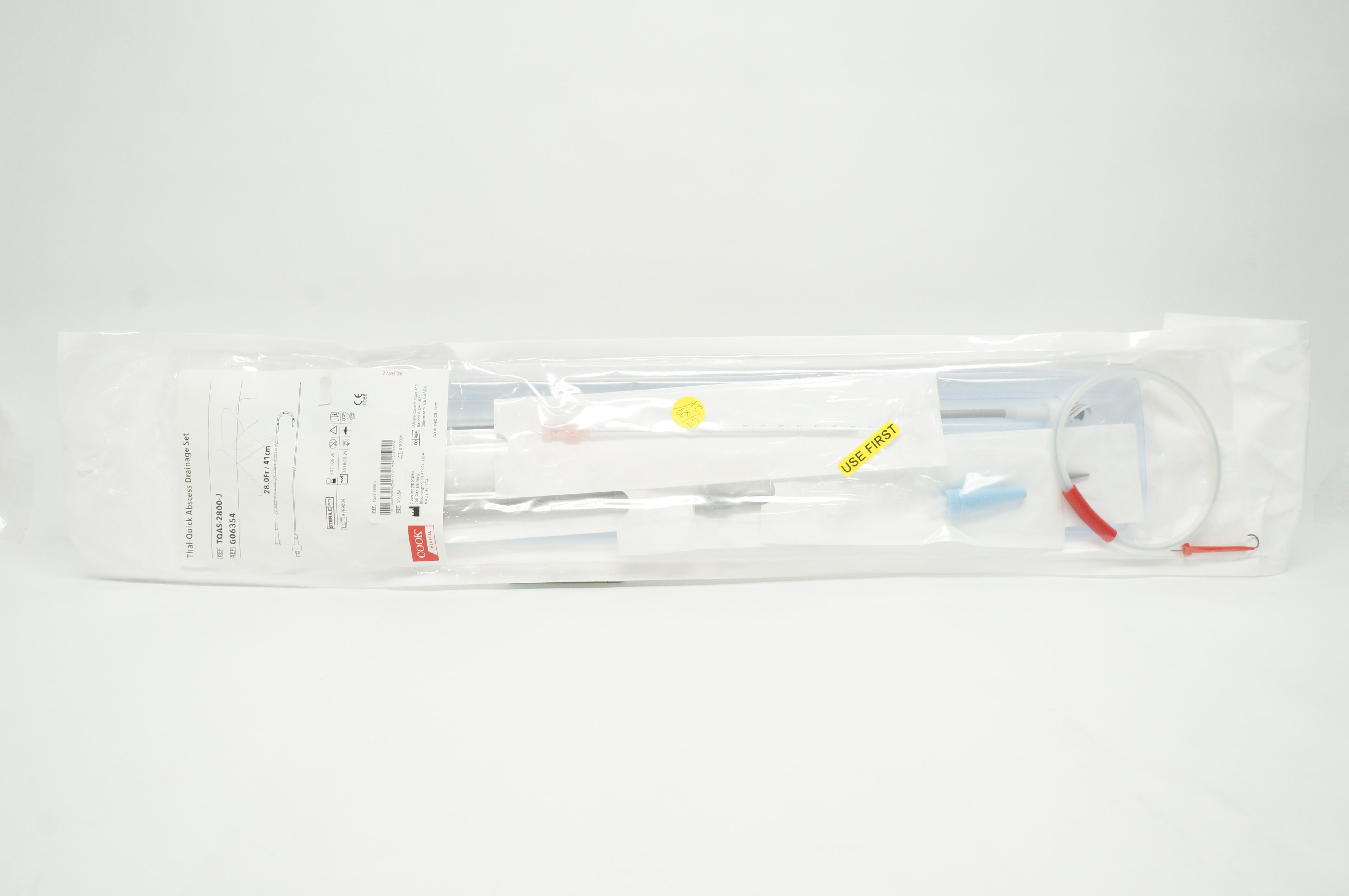 Cook Medical G06354 Thal-Quick Abscess Drainage Set 28.0Fr x 41cm (x)