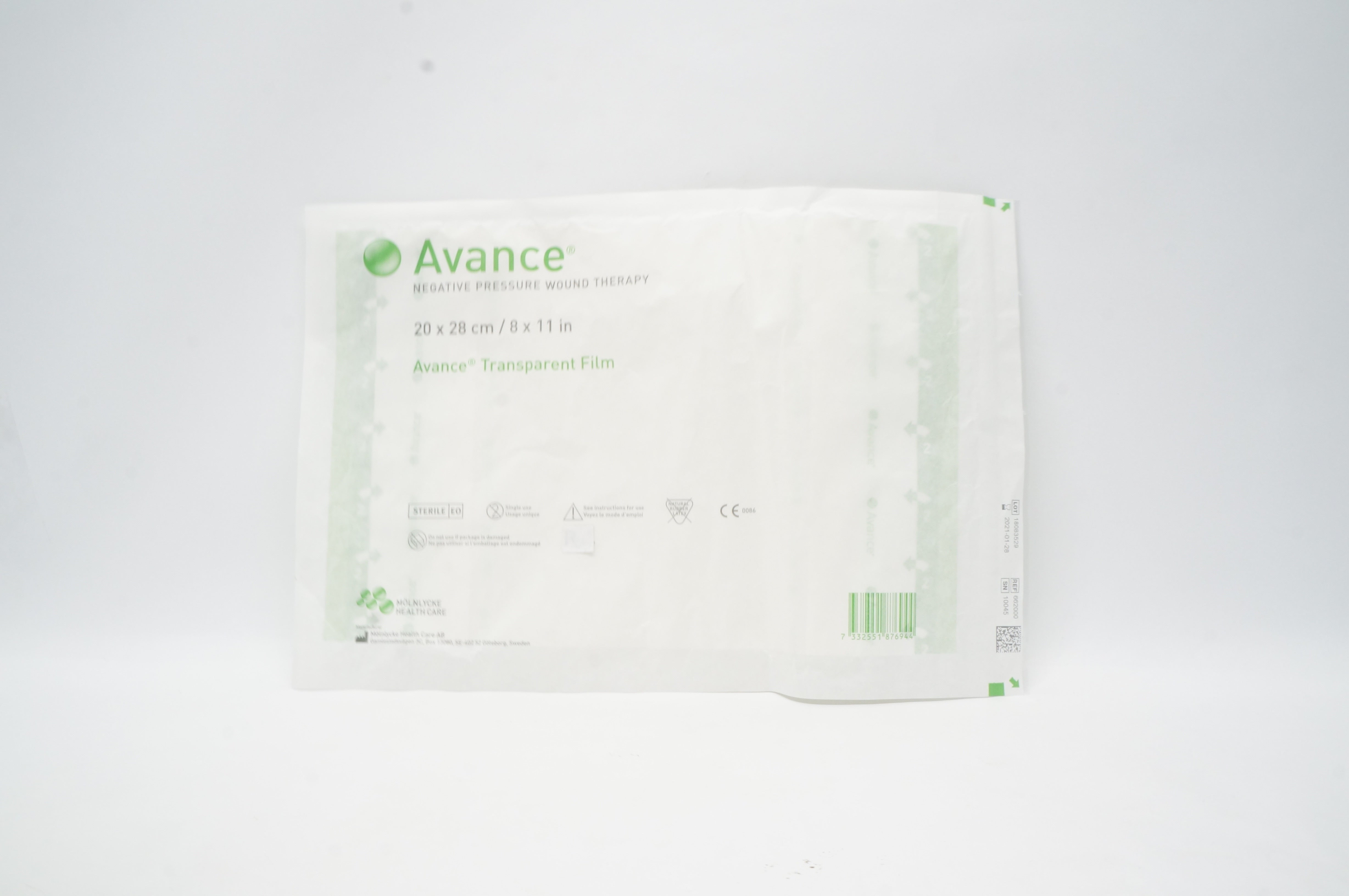 Molnlycke Healthcare 662000 Avance Negative Pressure Wound Therapy 8