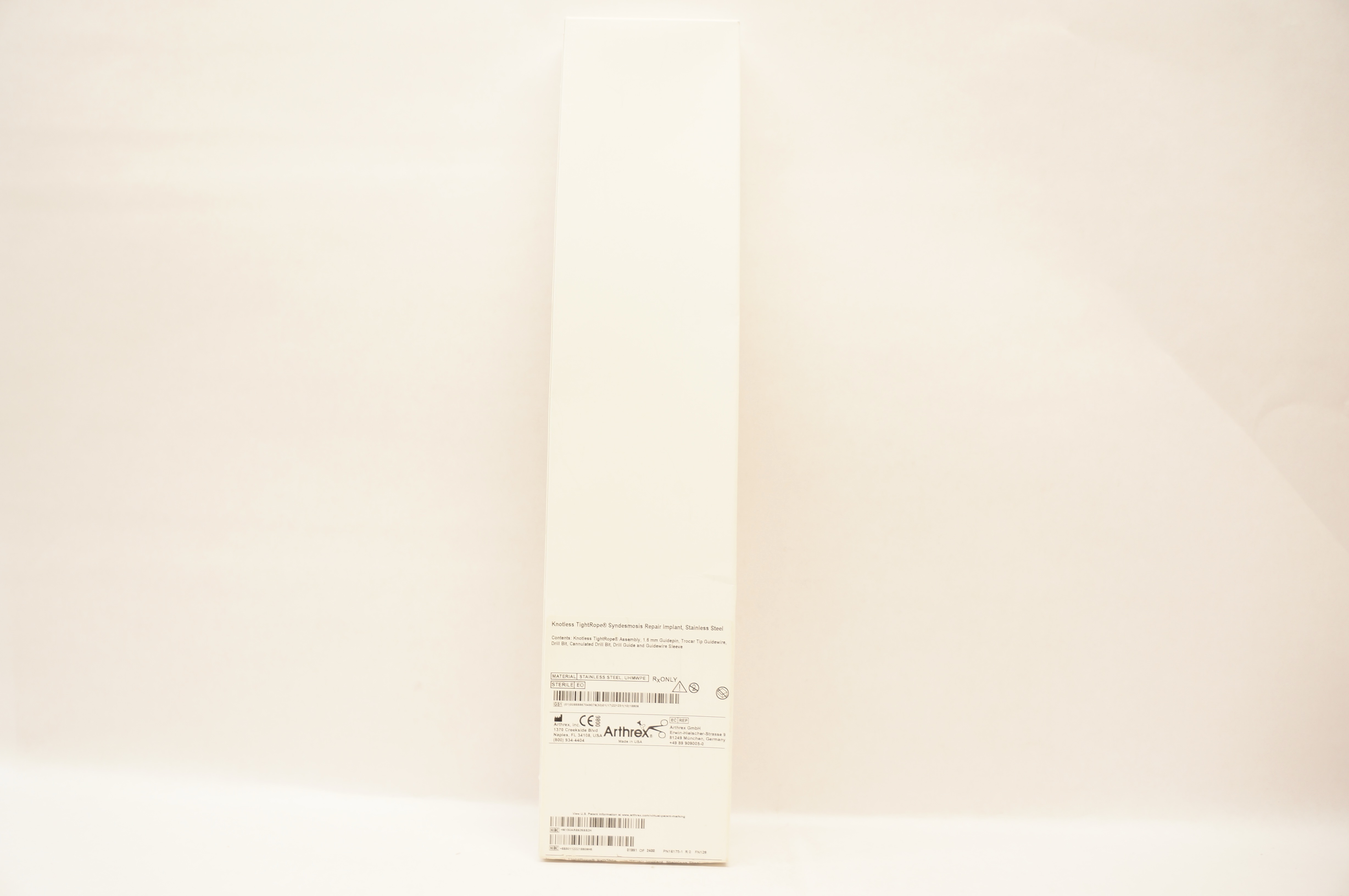 Arthrex AR-8926SS Knotless TightRope Syndesmosis Repair Implant SS (x)