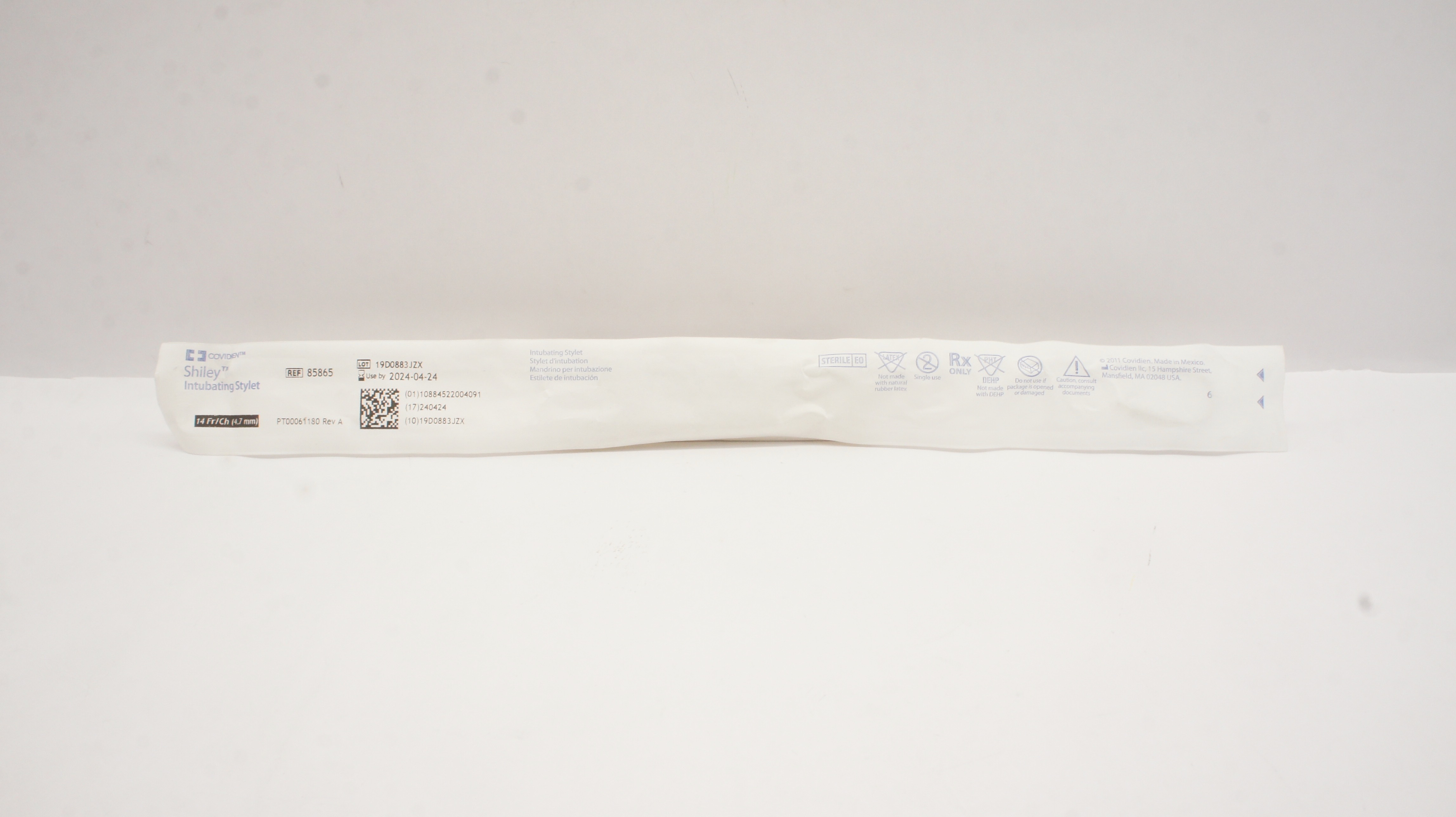 Covidien 85865 Shiley Intubating Stylet 14Fr/Ch
