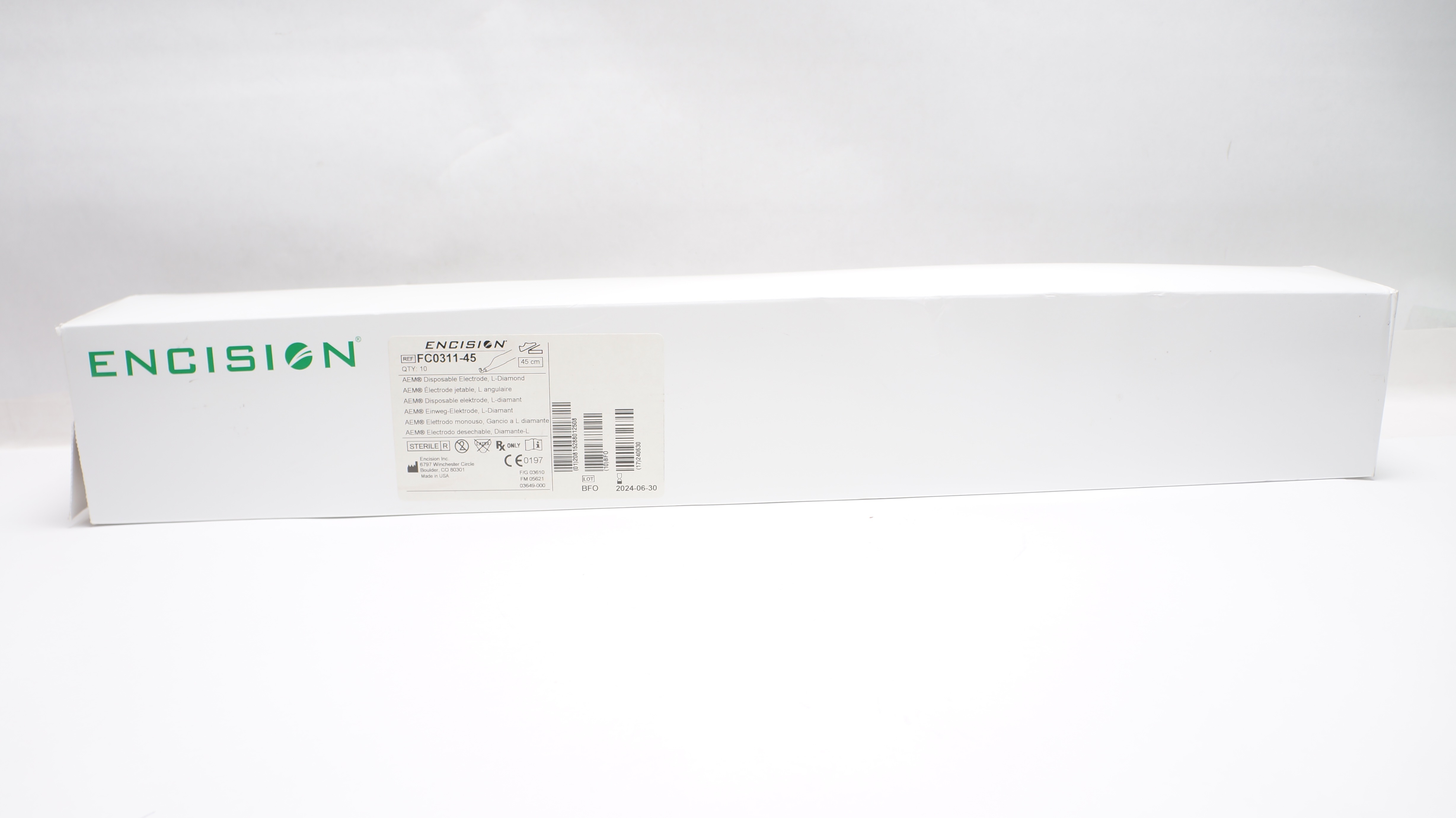 Encision FC0311-45 Disposable Electrode,L-DIamond 45cm - Box of 10