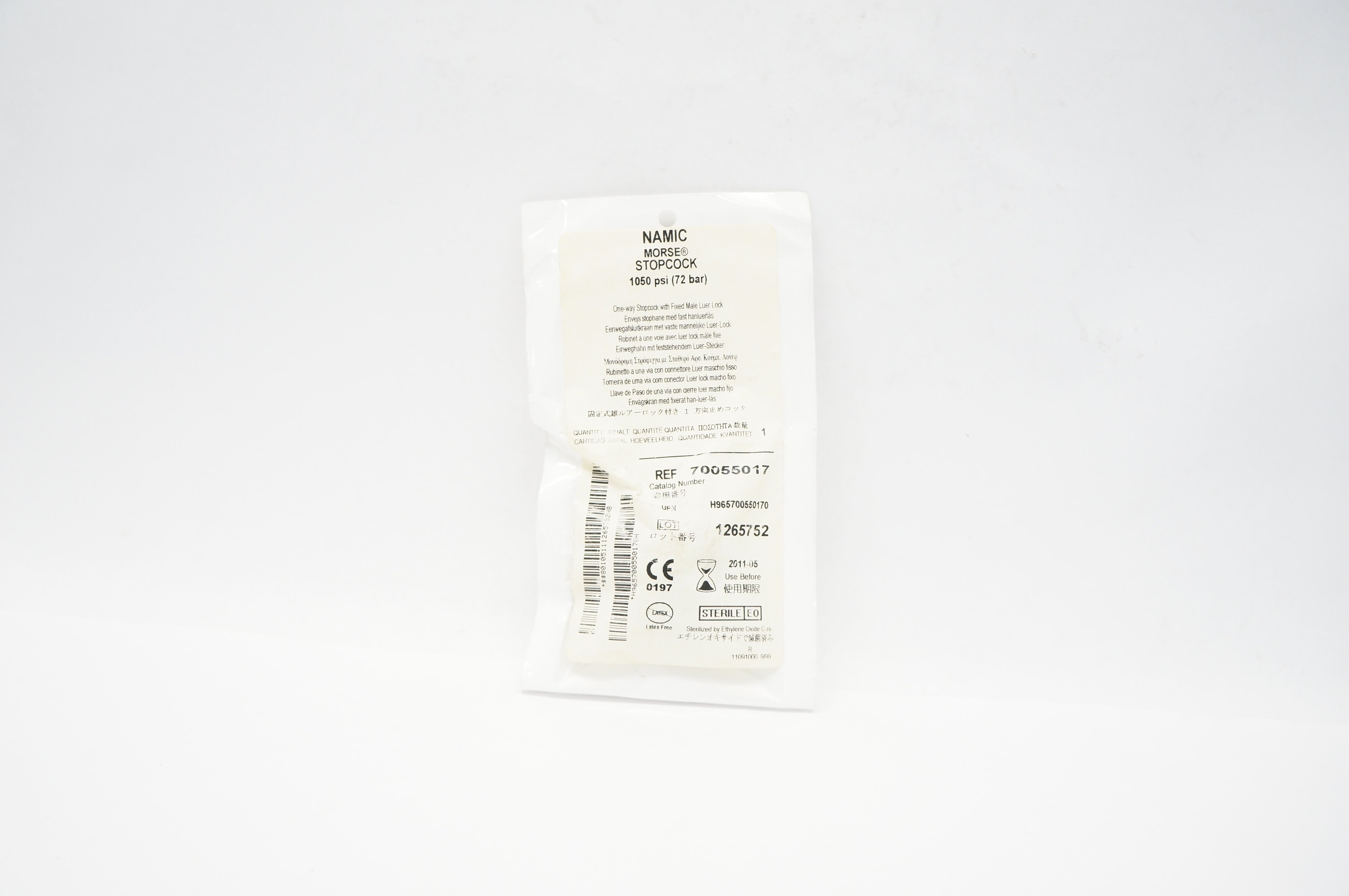 Boston Scientific 70055017 NAMIC MORSE STOPCOCK 1050 psi (75 bar) (x)
