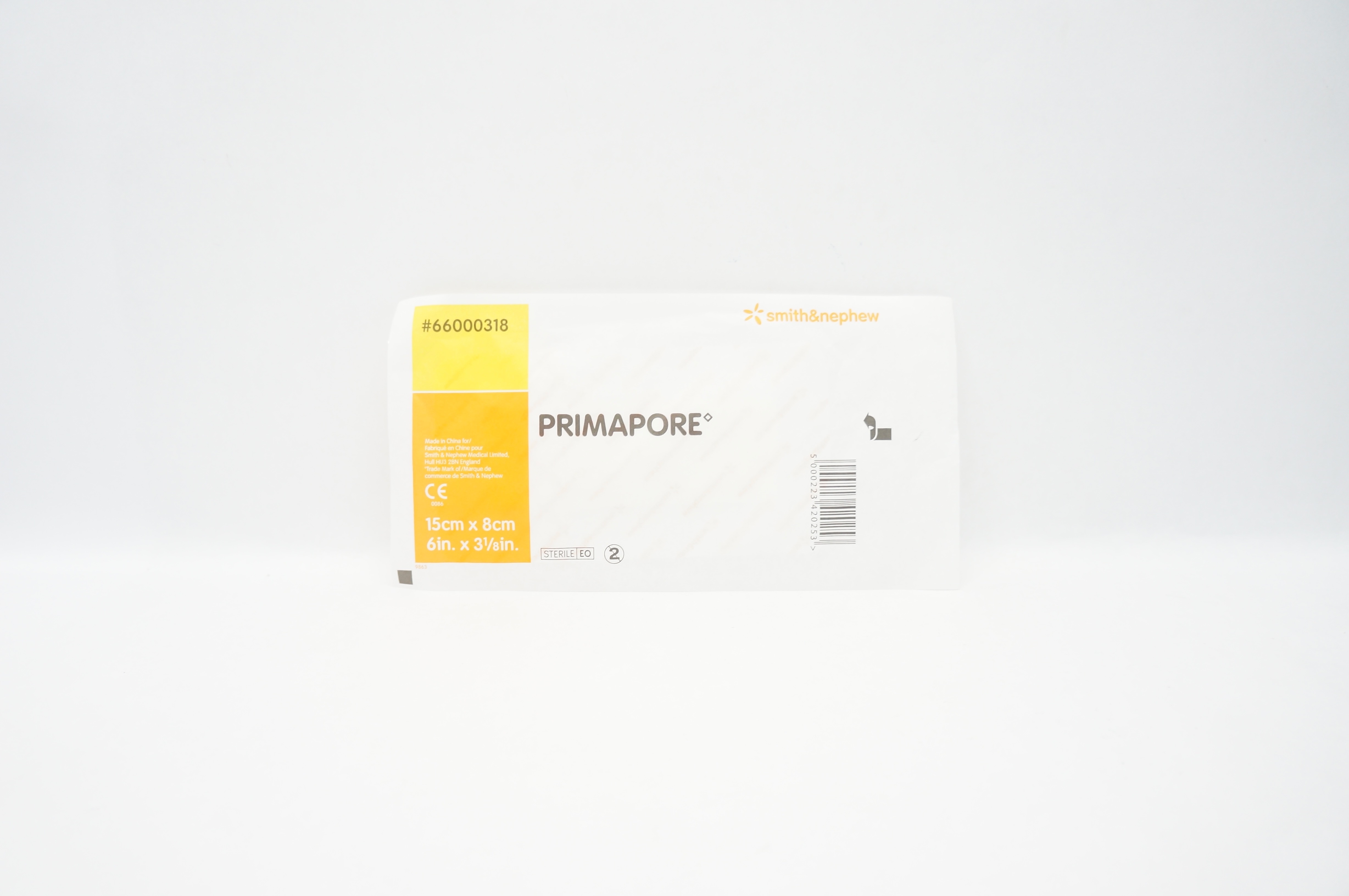 Smith&Nephew 66000318 PRIMAPORE Non-Woven Adhesive Wound 6in x 3-1/8in (x)