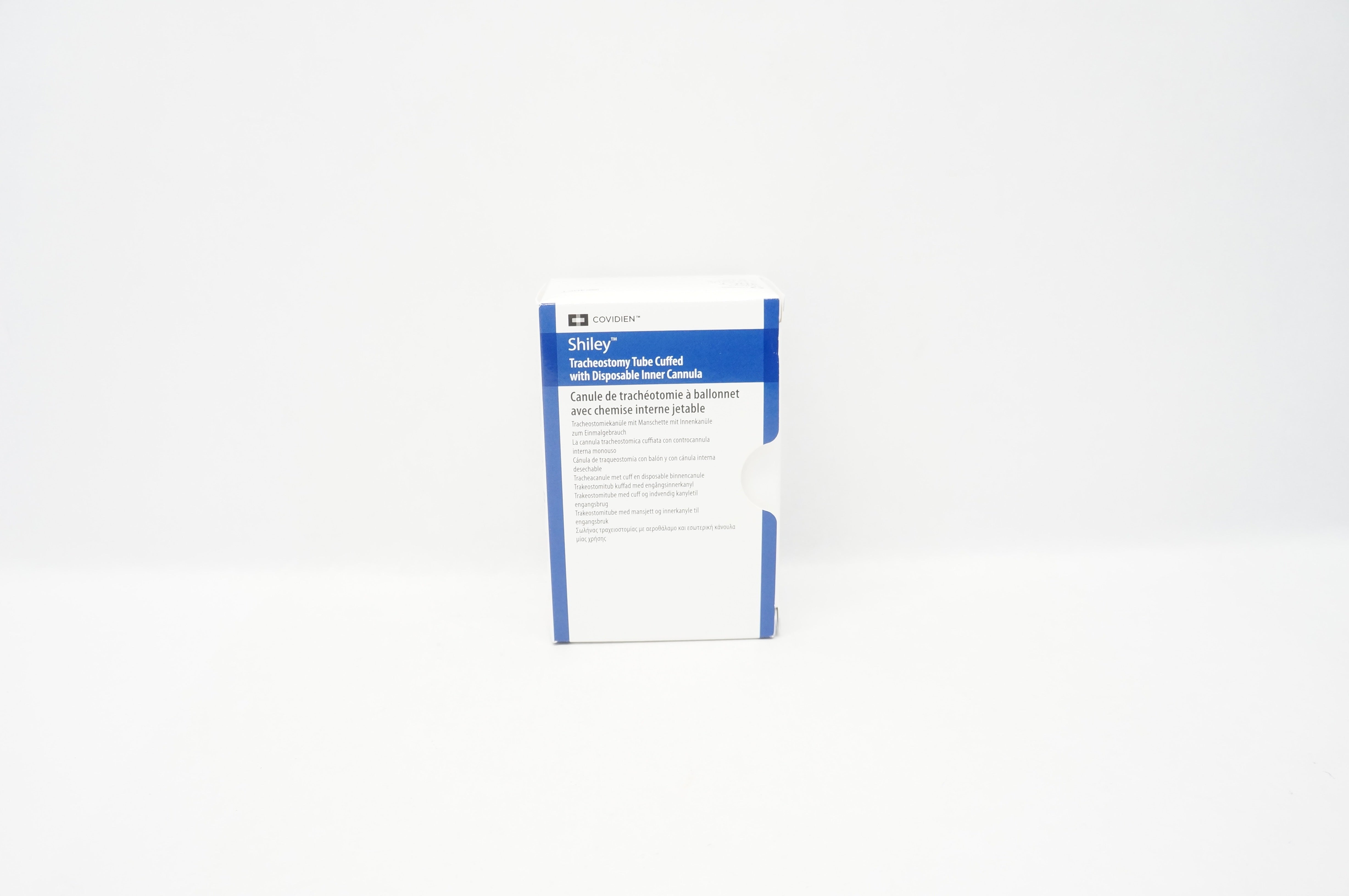 Covidien 4DCT Shiley Tracheostomy Tube Cuffed 5.0 I.D. x 9.4 O.D. x 20.0 x 62mm