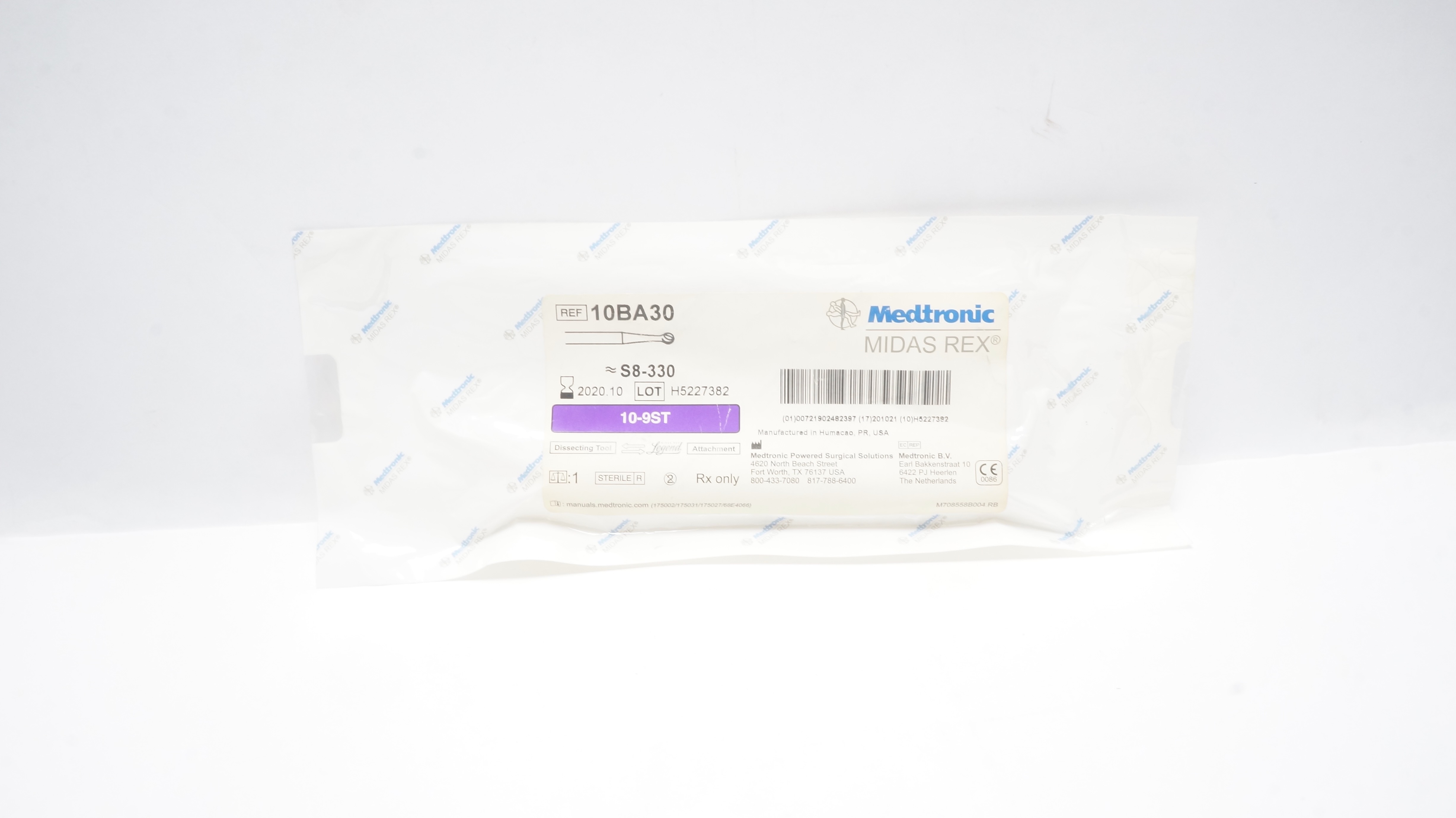 Medtronic 10BA30 Midas Rex Dissecting Tool S8-330 (x)