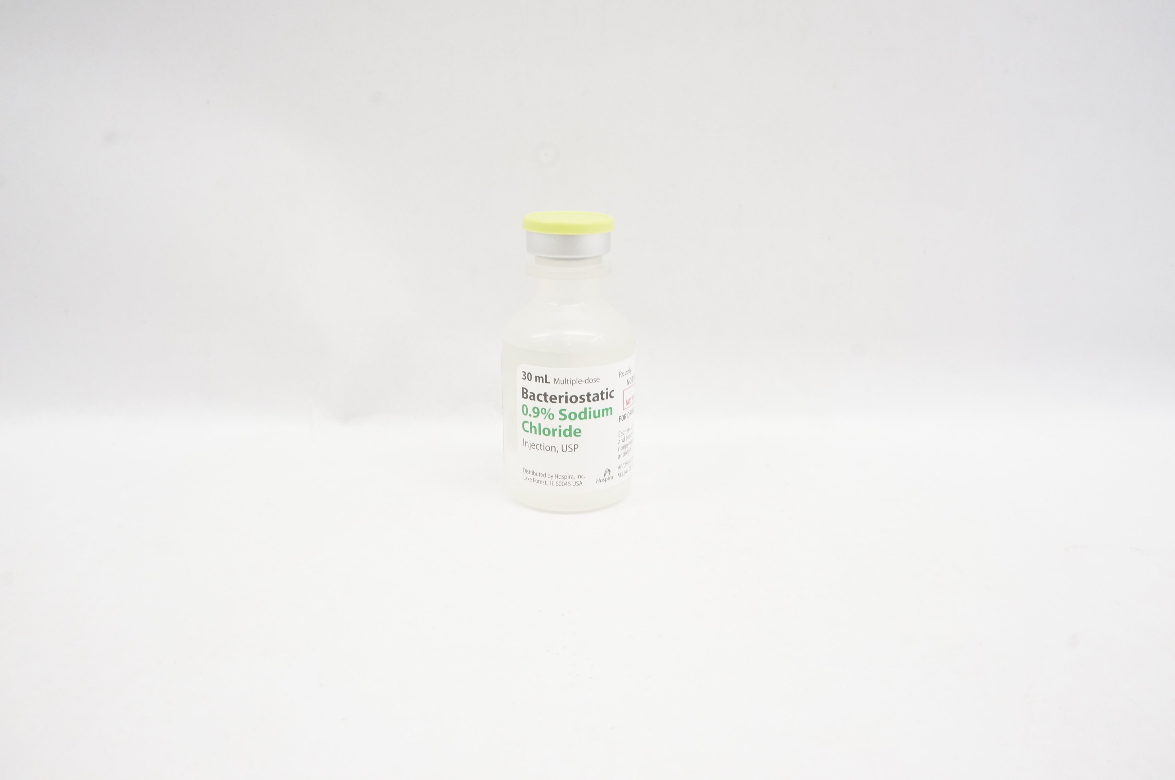 Hospira Bacteriostatic 0.9% Sodium Chloride 30ml