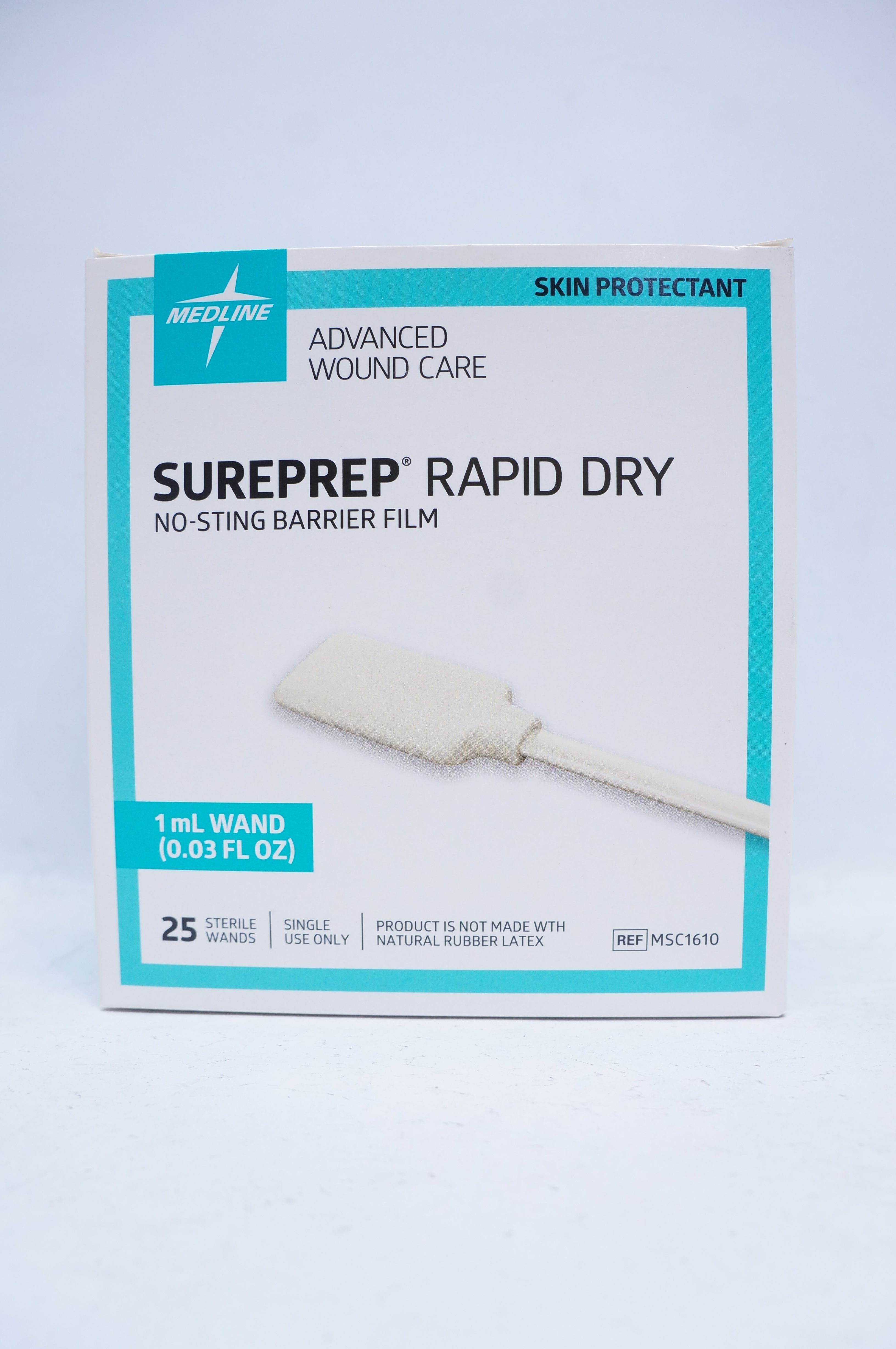 Medline MSC1610 SurePrep Rapid Dry Barrier Film wipe Protectant 1ml ...