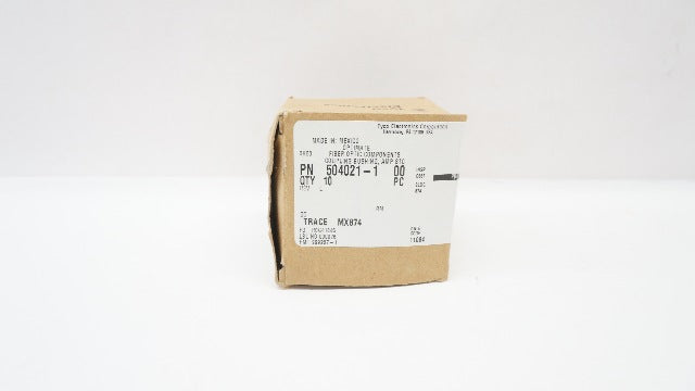 Tyco Electronics 504021-1 Fiber Optic Components, AMP STC - Box of 4
