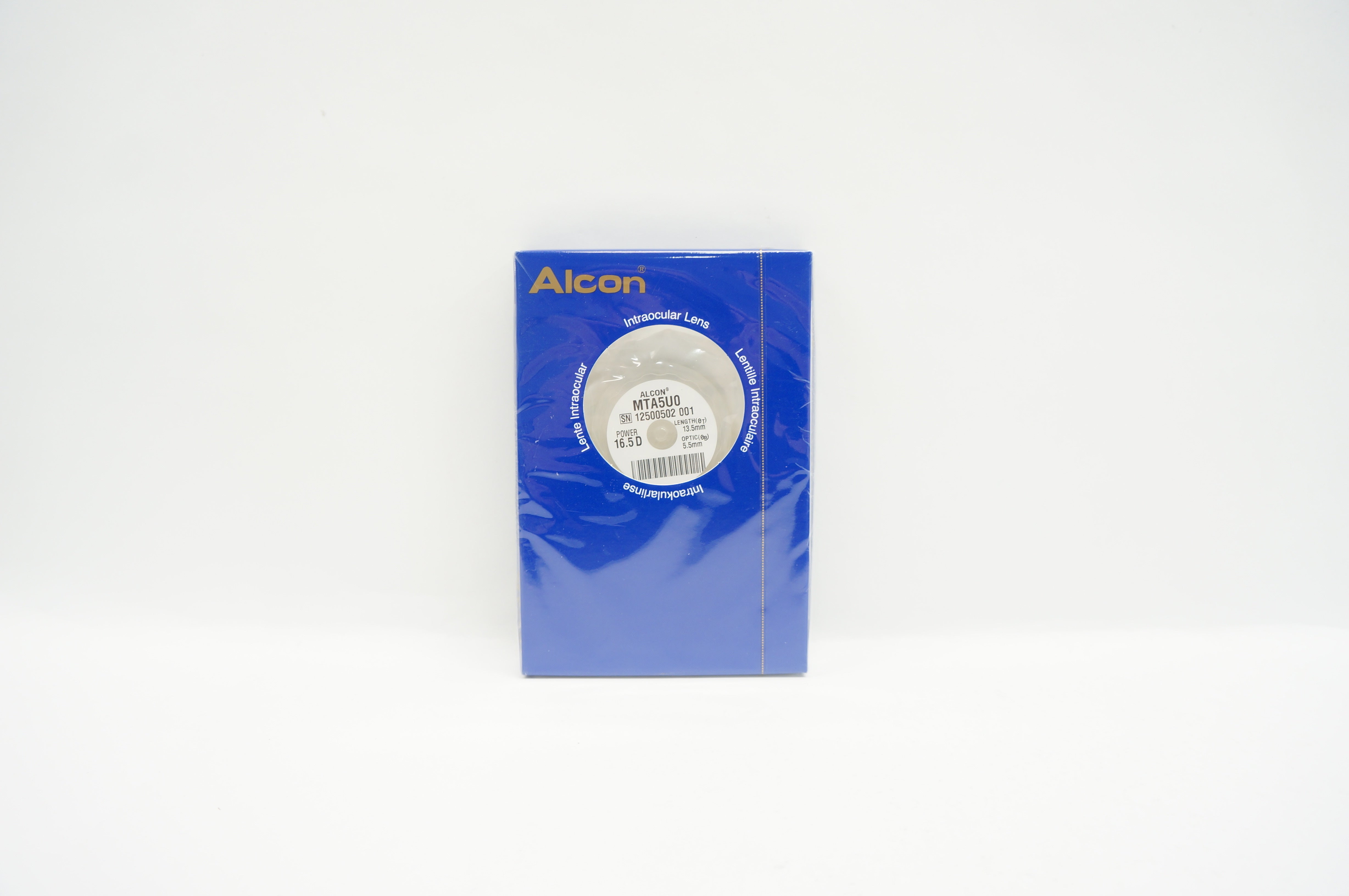 Alcon MTA5U0 Intraocular Lens 16.5 D x 13.5 mm Optic 5.5mm (x)