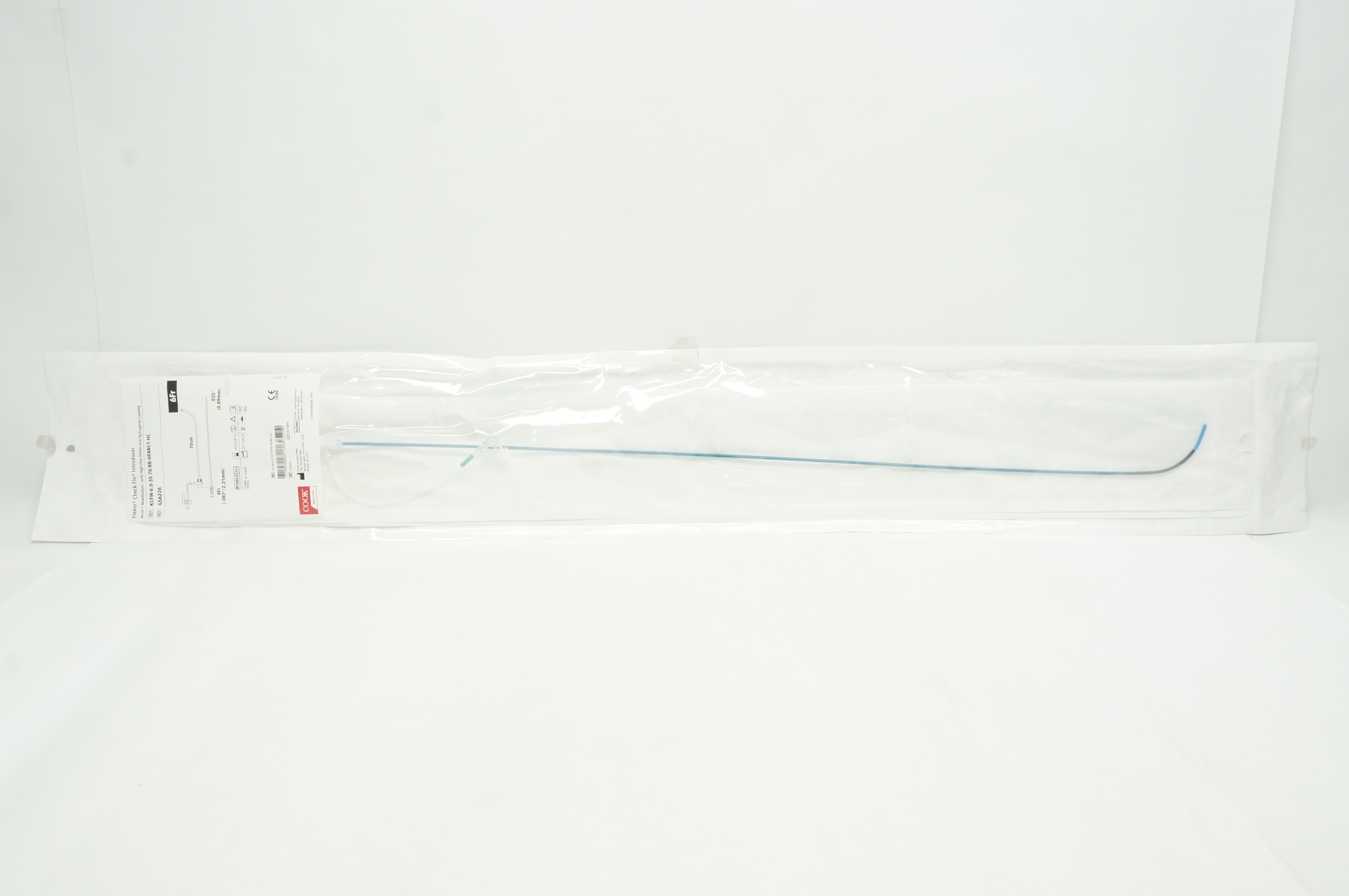 Check Flo Body Cook Medical G56226 Flexor Check-Flo Introducer 6Fr x 0.35 inch (x)