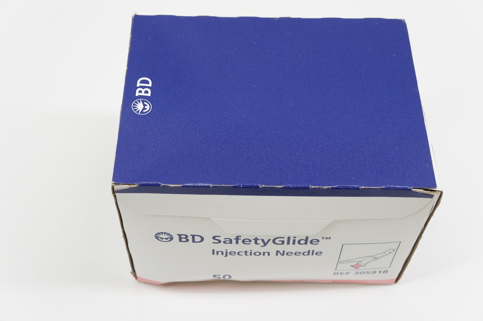 BD 305918 SafetyGlide Injection Ndle 18G x 1-1/2inch - Box of 50