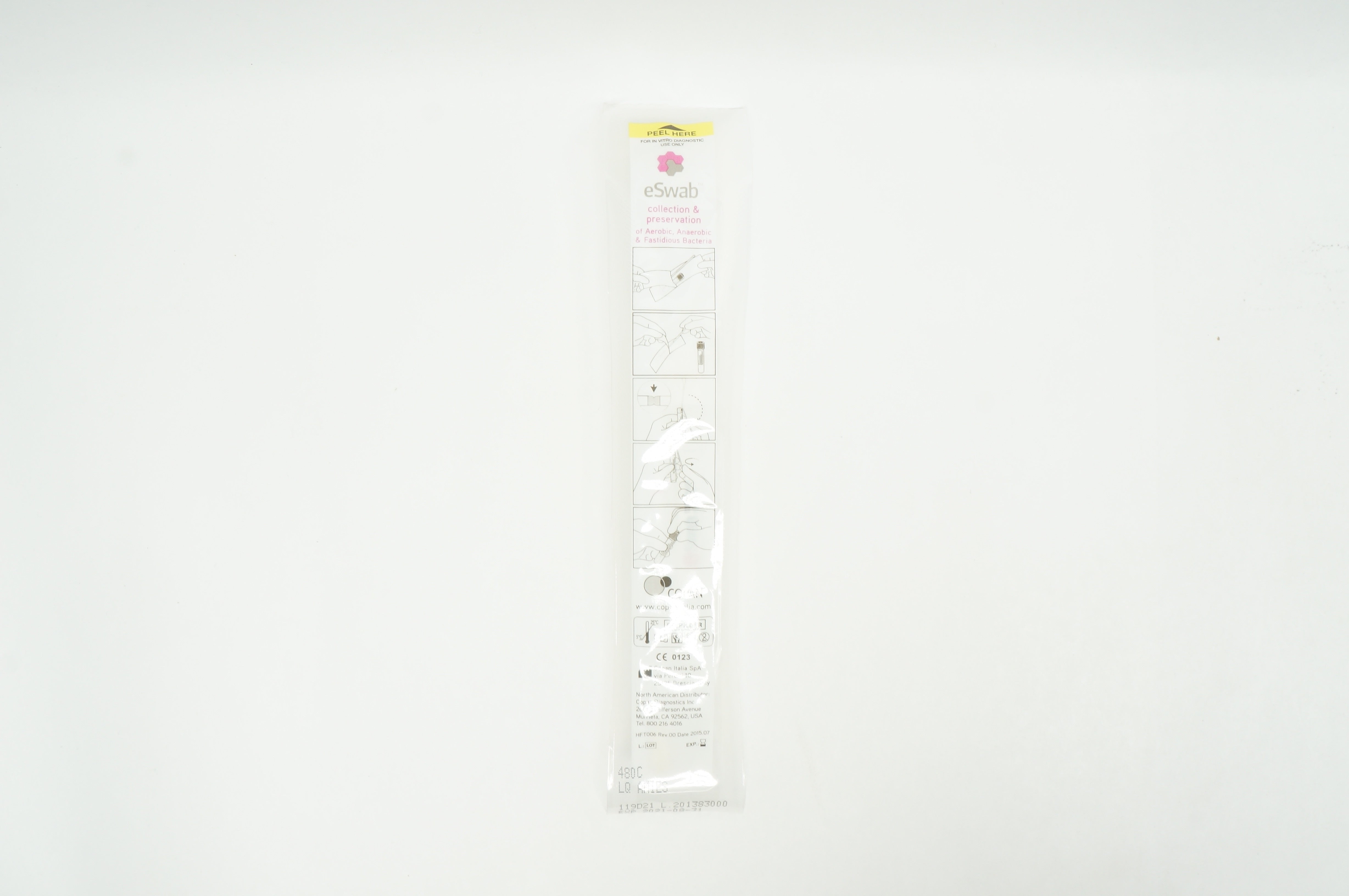 COPAN 480C Specimen Collection and Transport System ESwab 80 mm