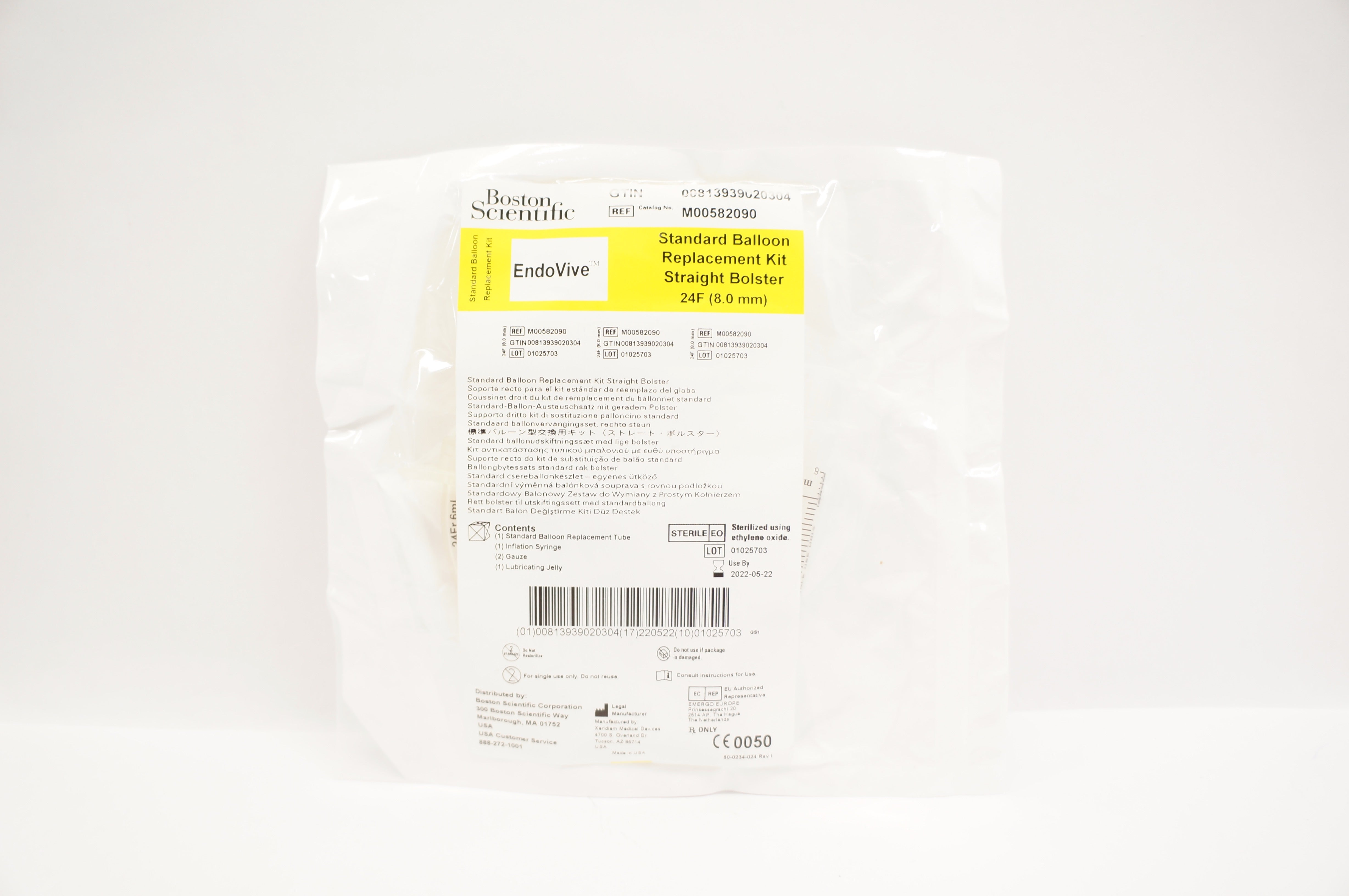 Boston Scientific M00582090 Standard Balloon ~ Exp.
