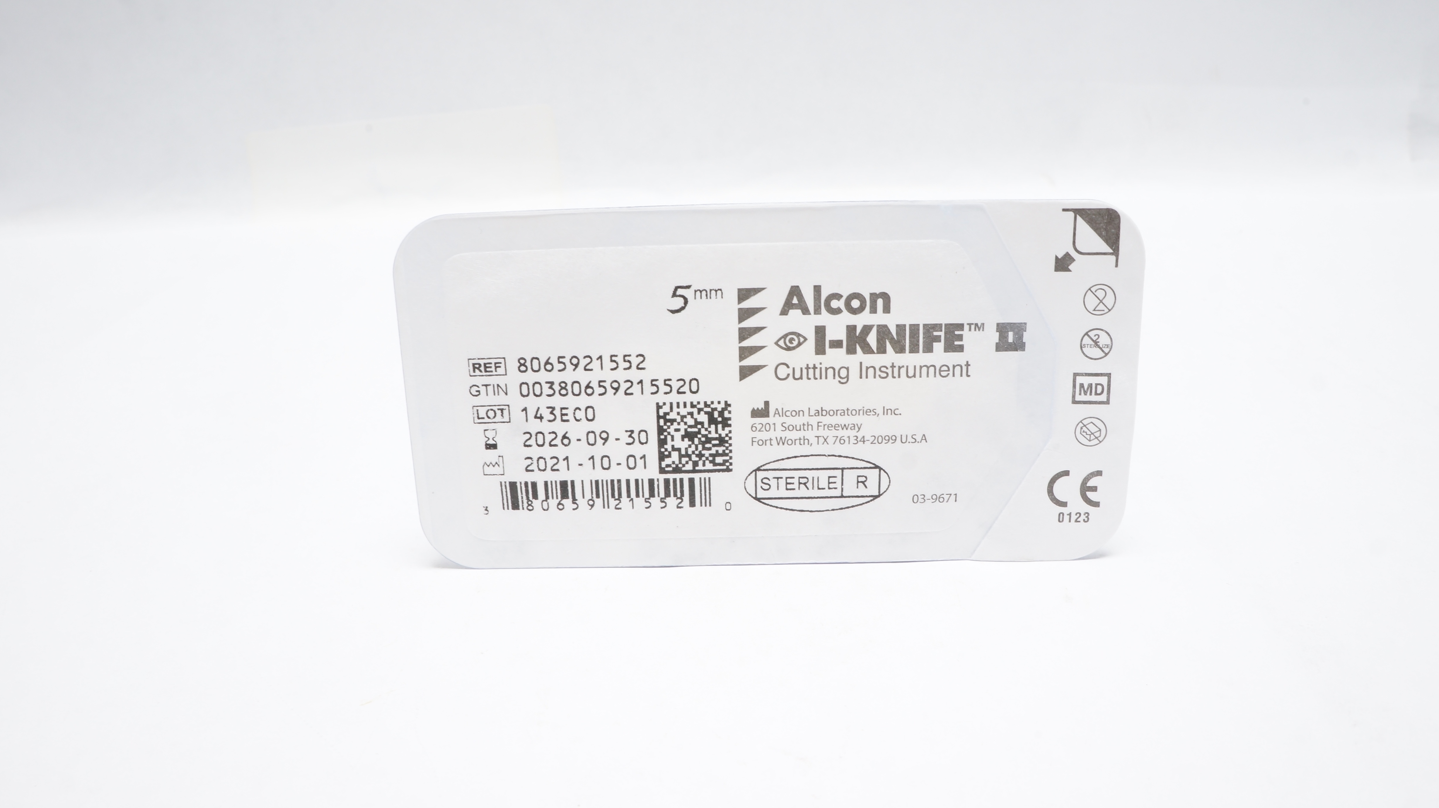 Alcon 8065921552 I-Knife II Cutting Instrument 5mm