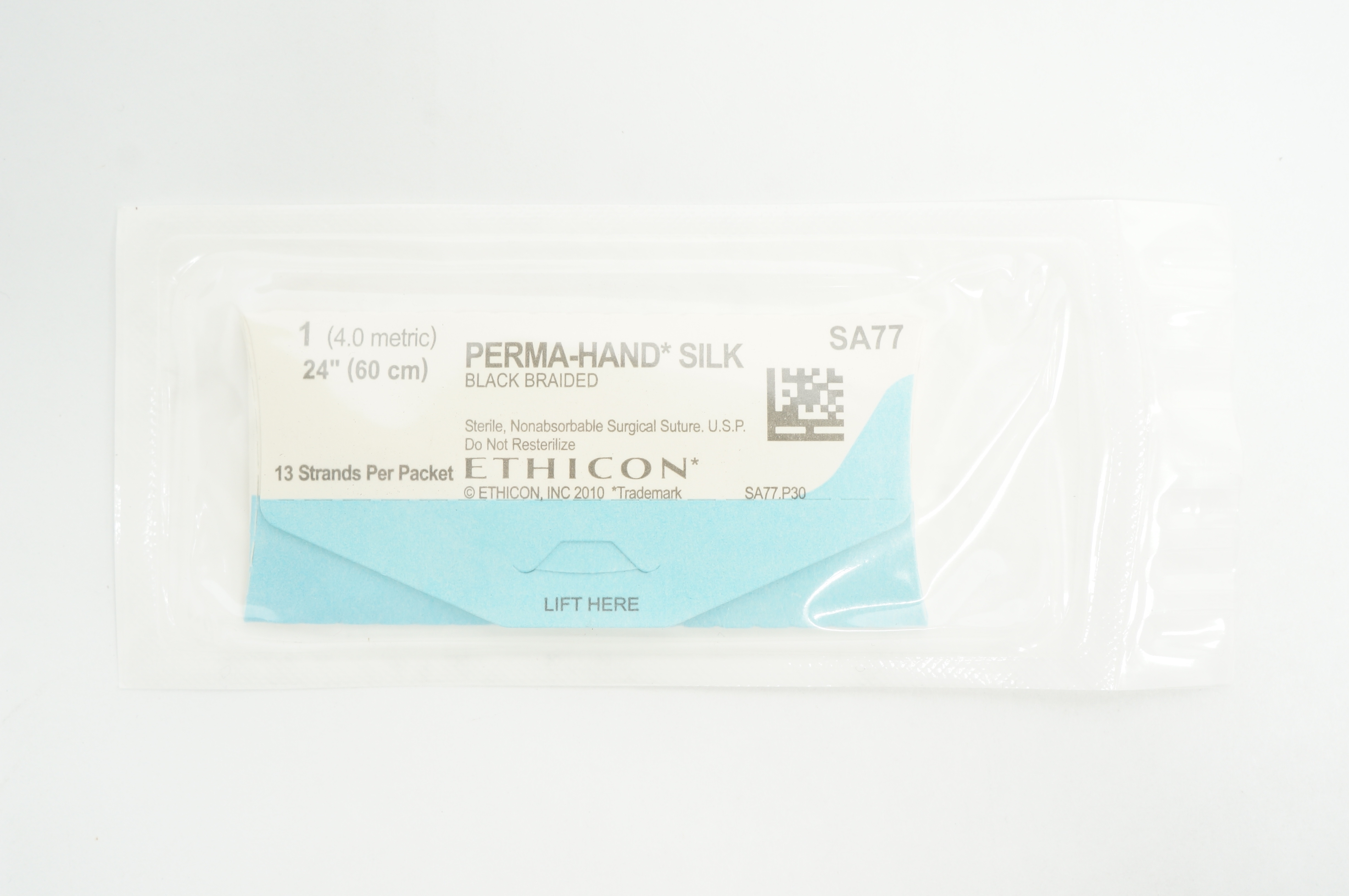 Ethicon SA77 1 Perma-Hand Silk, 24inch