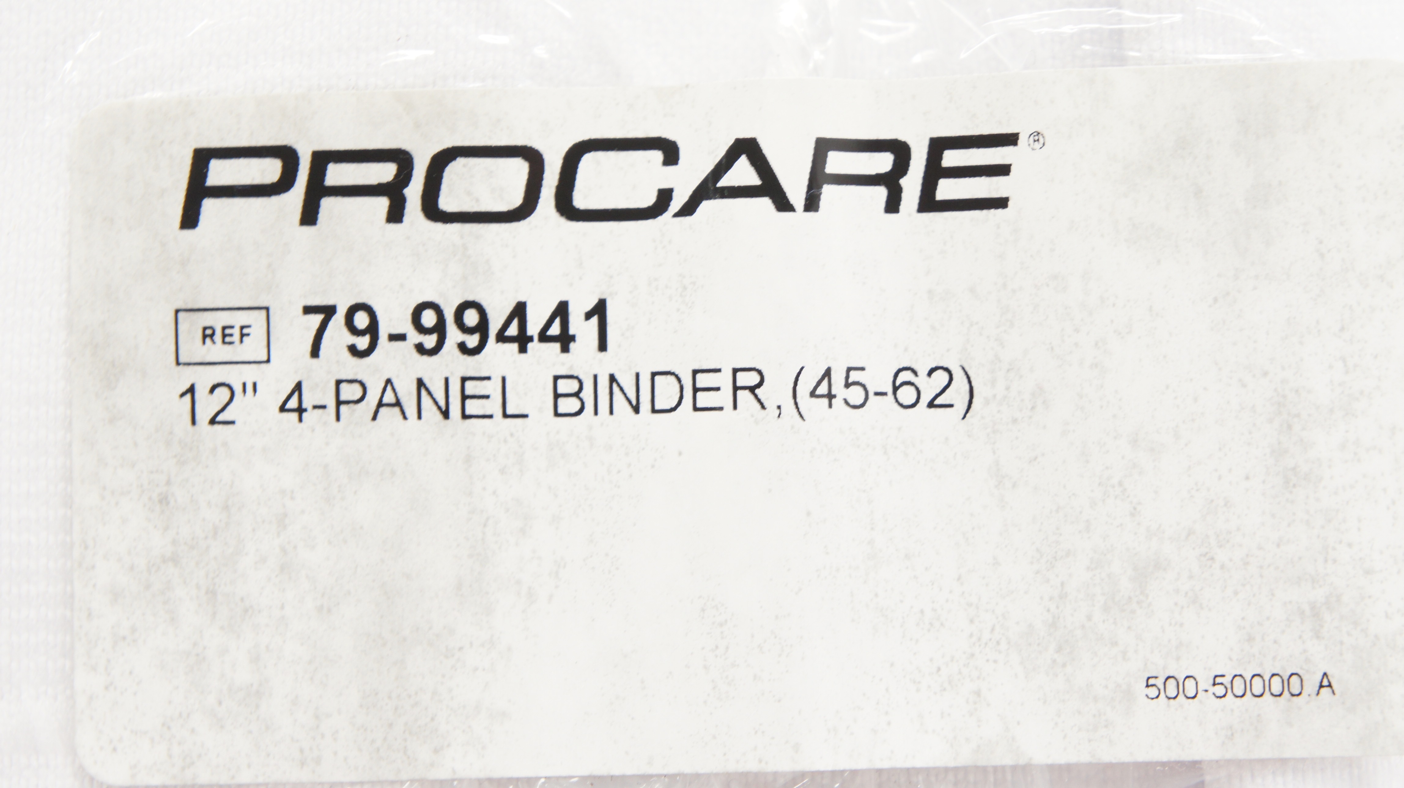 DJO 79-99441 Procare Aircast 12inch 4-Panel Binder 45-62, 6PK