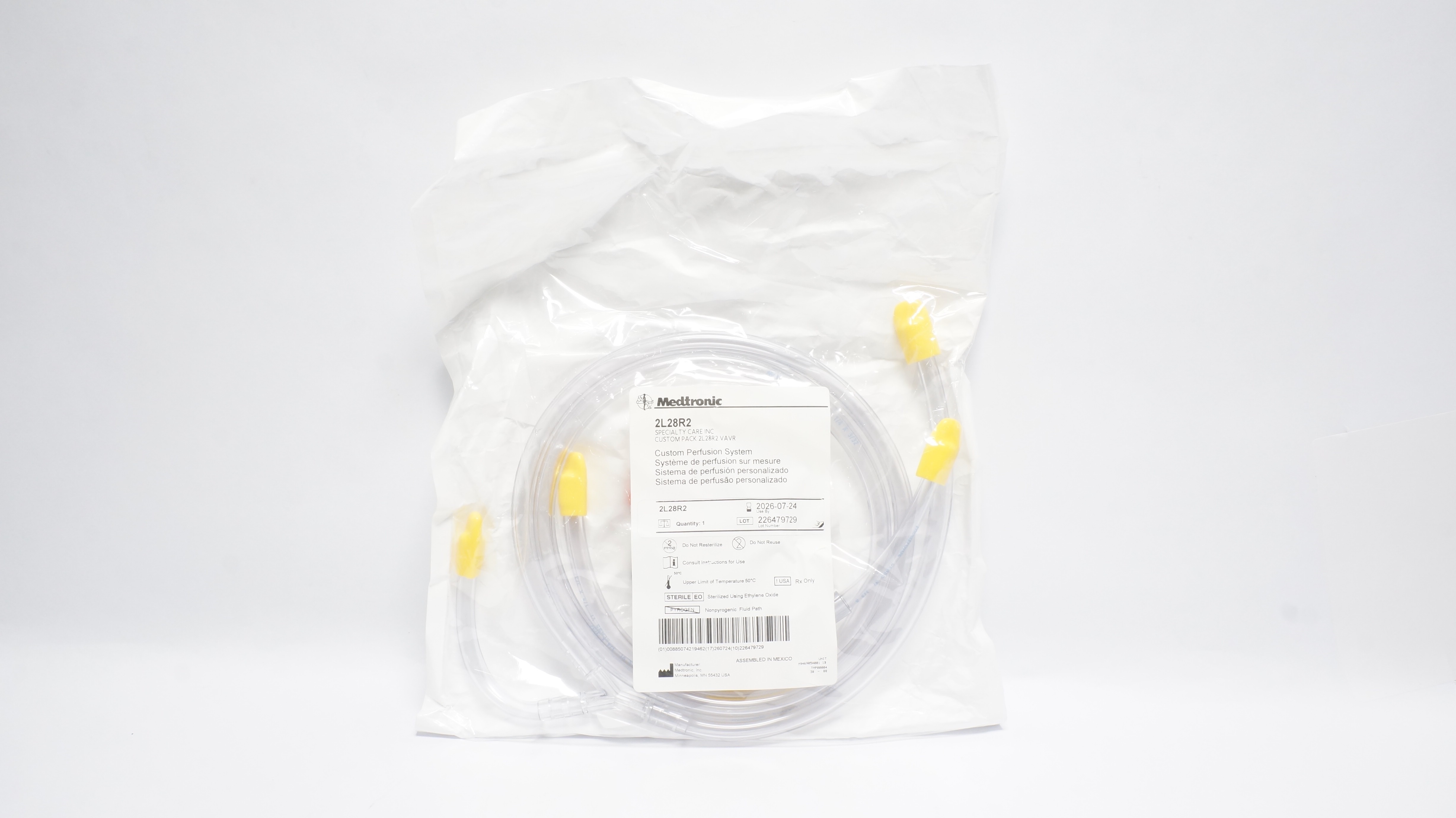 Medtronic 2L28R2 Custom Perfusion System