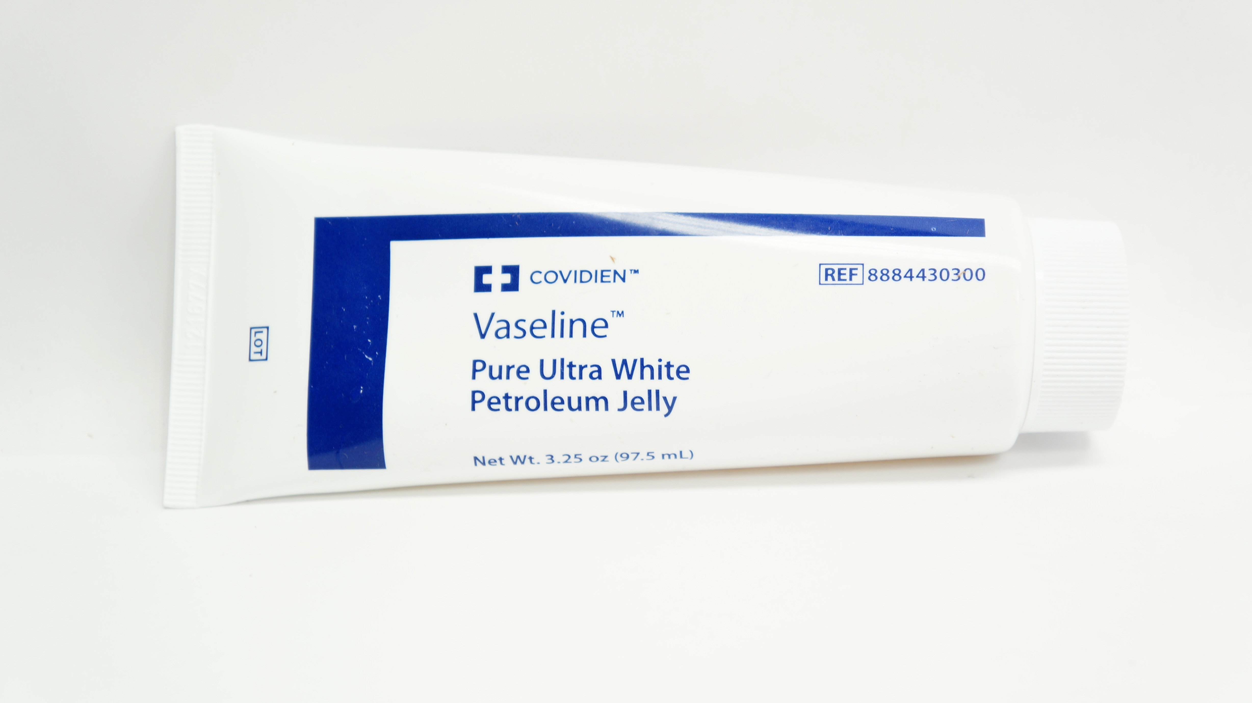 Covidien 8884430300 Vaseline Pure Ultra White Petroleum Jelly 3.25oz.