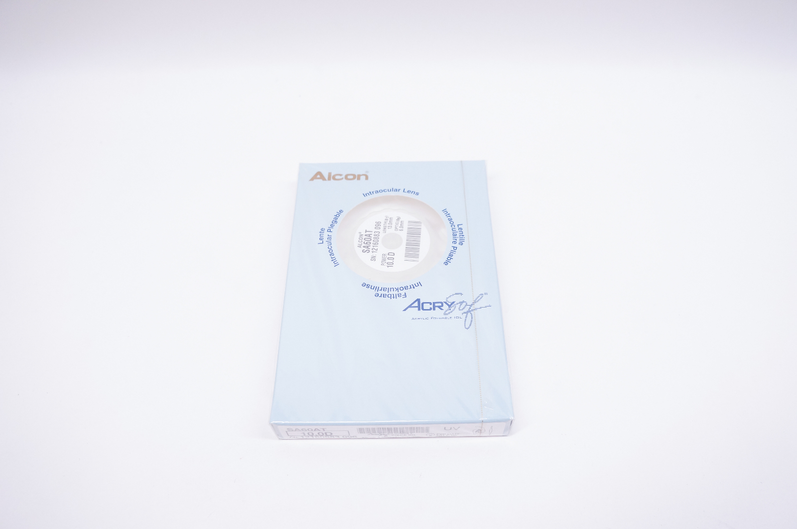 Alcon SA60AT Intraocular Lens 10.0D, Length 13.0mm, Optic 6.0mm (x)