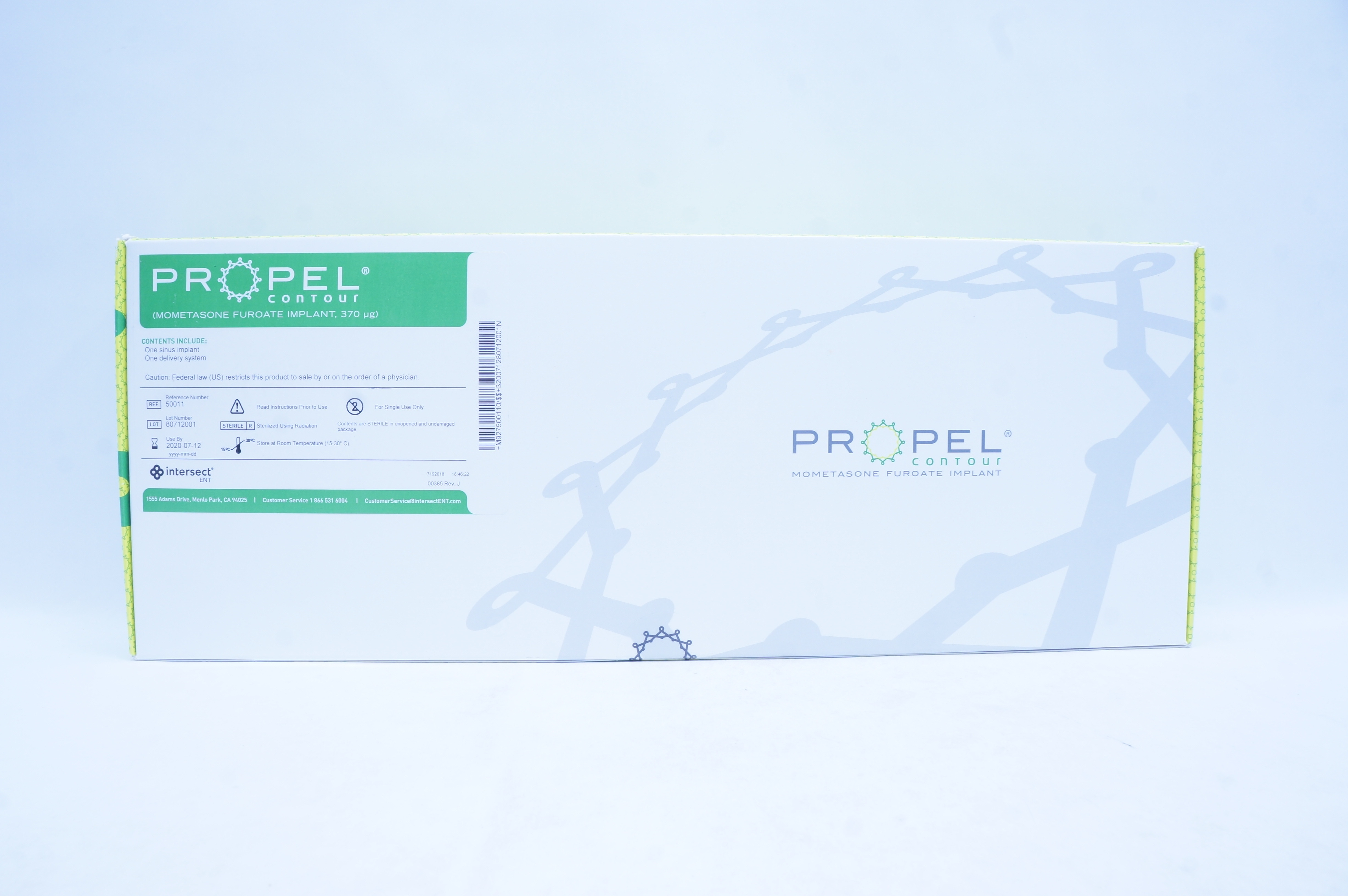 Intersect 50011 Propel Contour Mometasone Furoate Implant 370 µg (x)