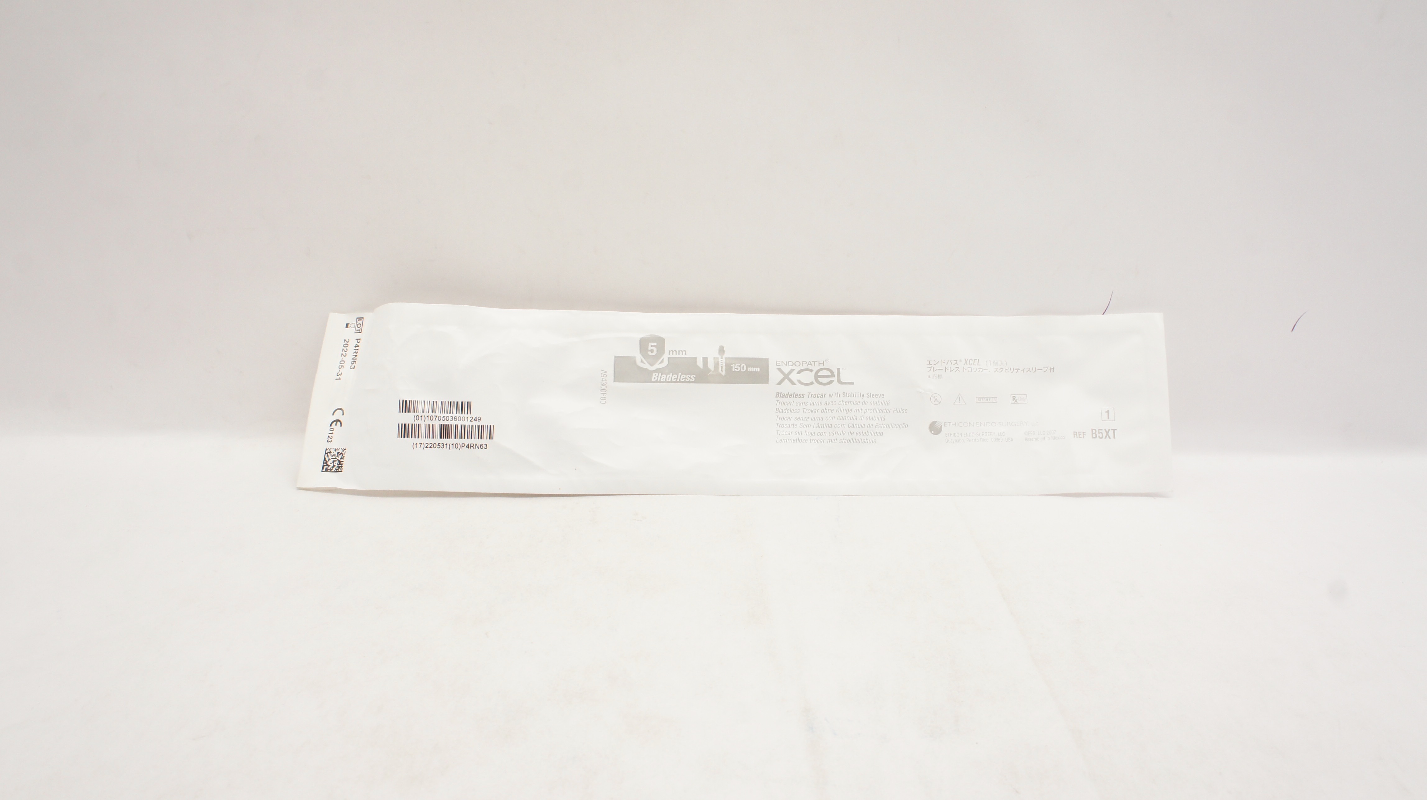 Ethicon B5XT Endopath XCEL Bladeless Trocar with Stability Sleeve 5 x 150mm (x)