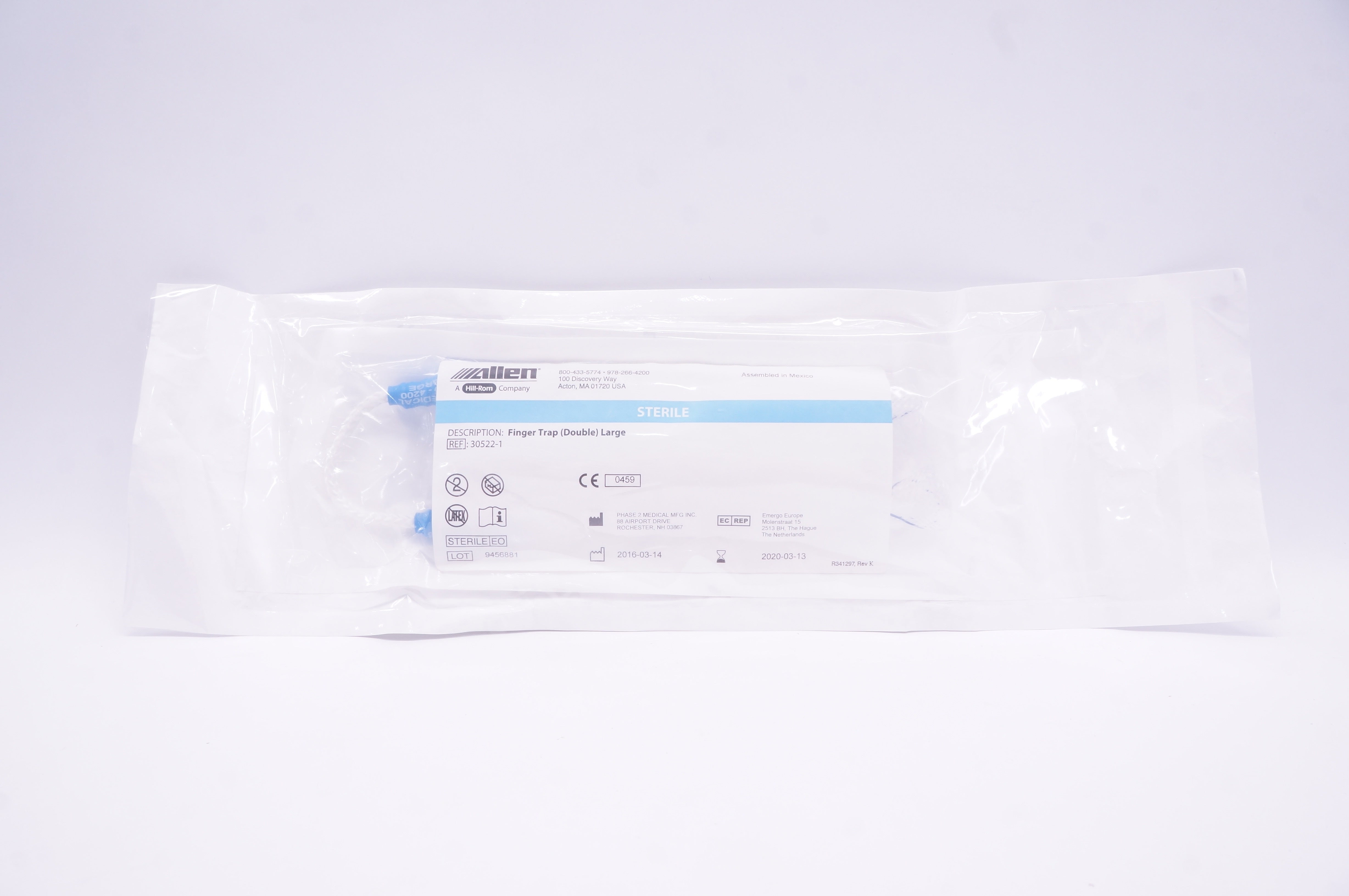 Allen 30522-1 Finger Trap Double Large (x)