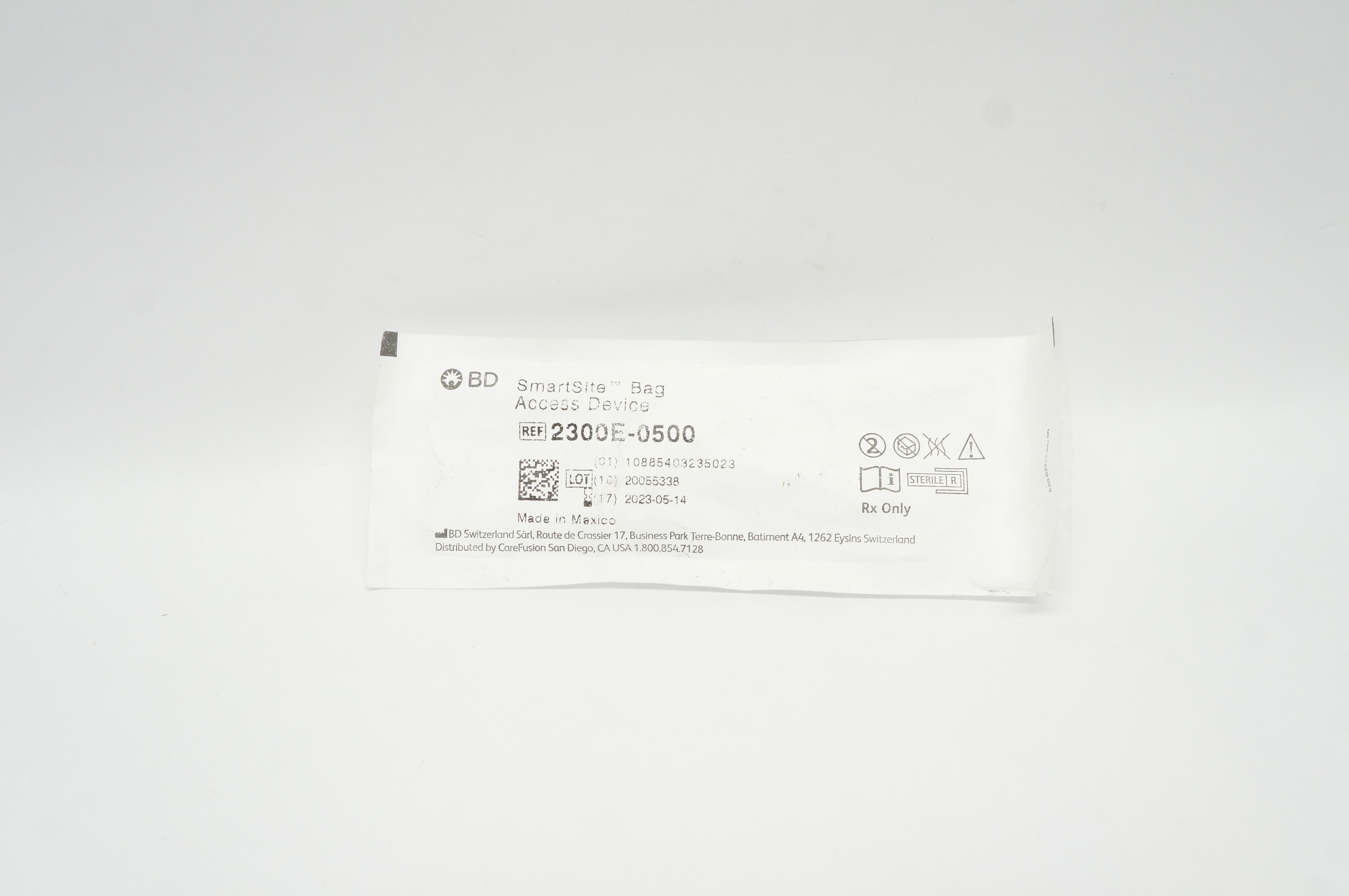 BD 2300E-0500 BD SmartSite Bag Access Device