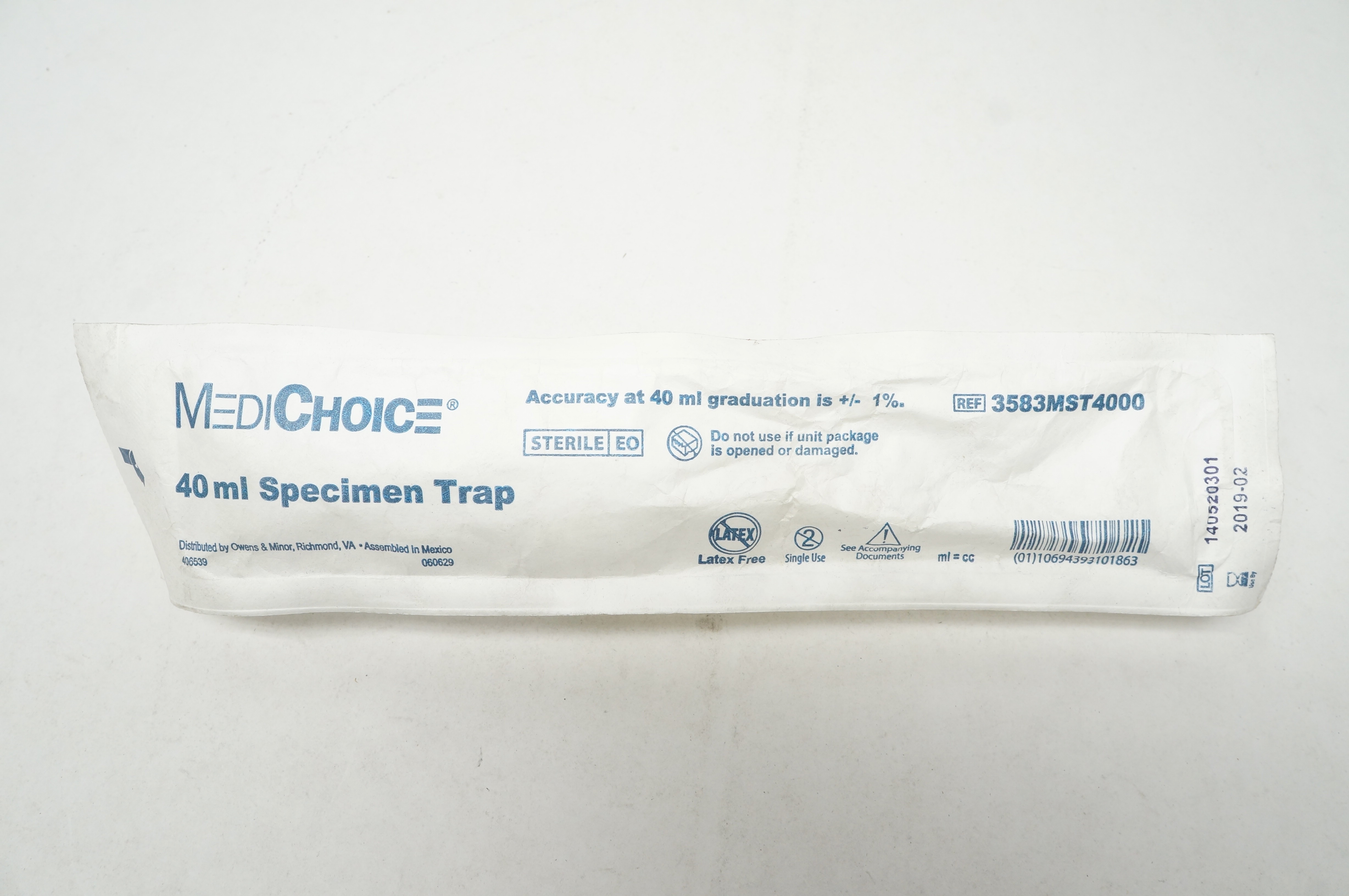 MediChoice 3583MST4000 Specimen Trap 40mL (x)
