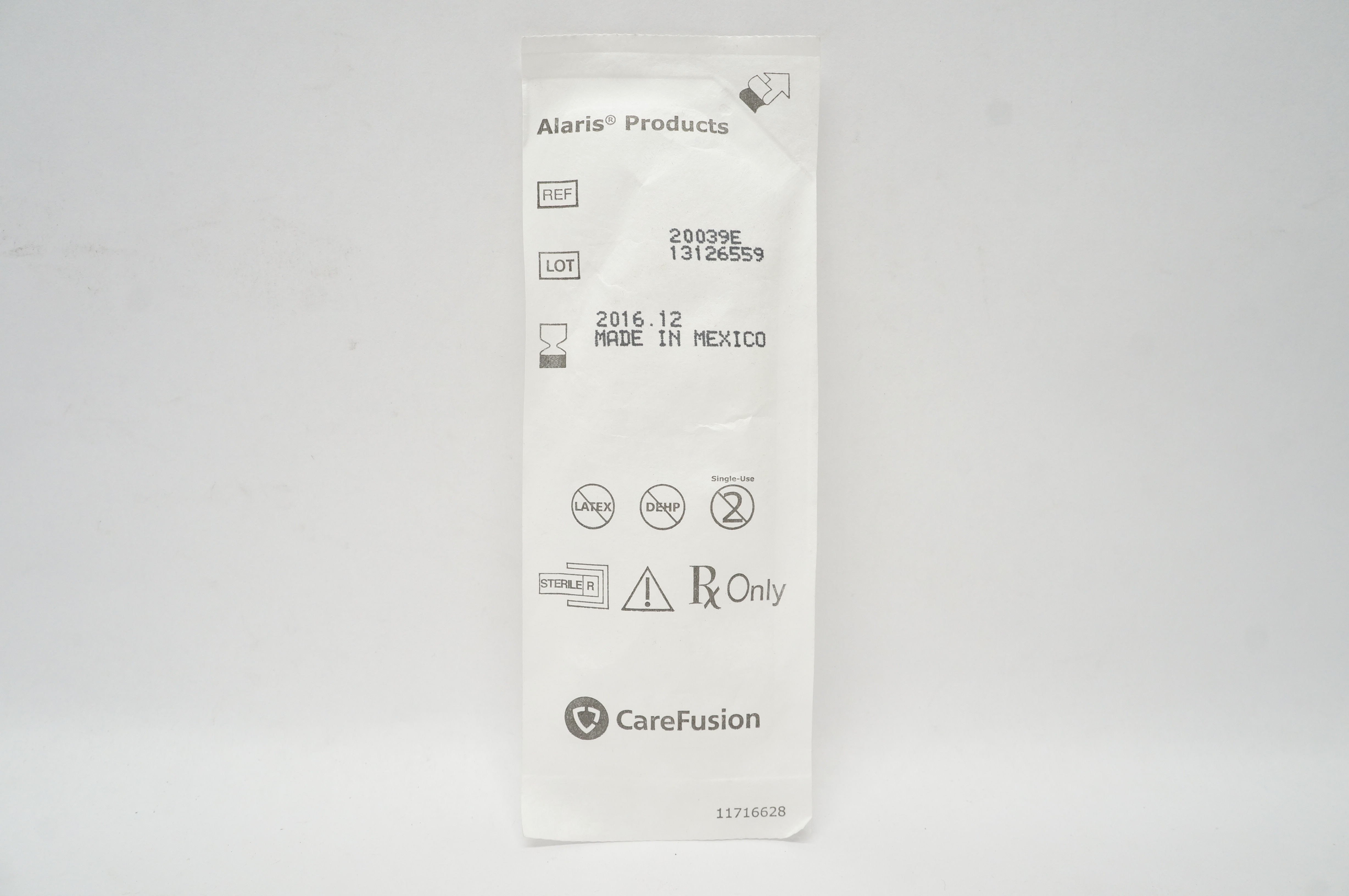 CareFusion 20039E Extension Set Smallbore Ndle-Free Valve Male Luer (x)