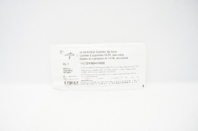 Medline DYND41962 14Fr Suction Catheter No Valve
