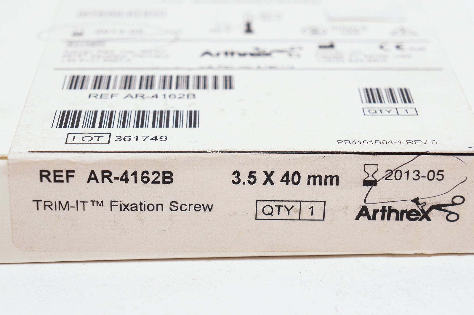 Arthrex AR-4162B Trim-It Fixation Screw 3.5 x 40mm (x)