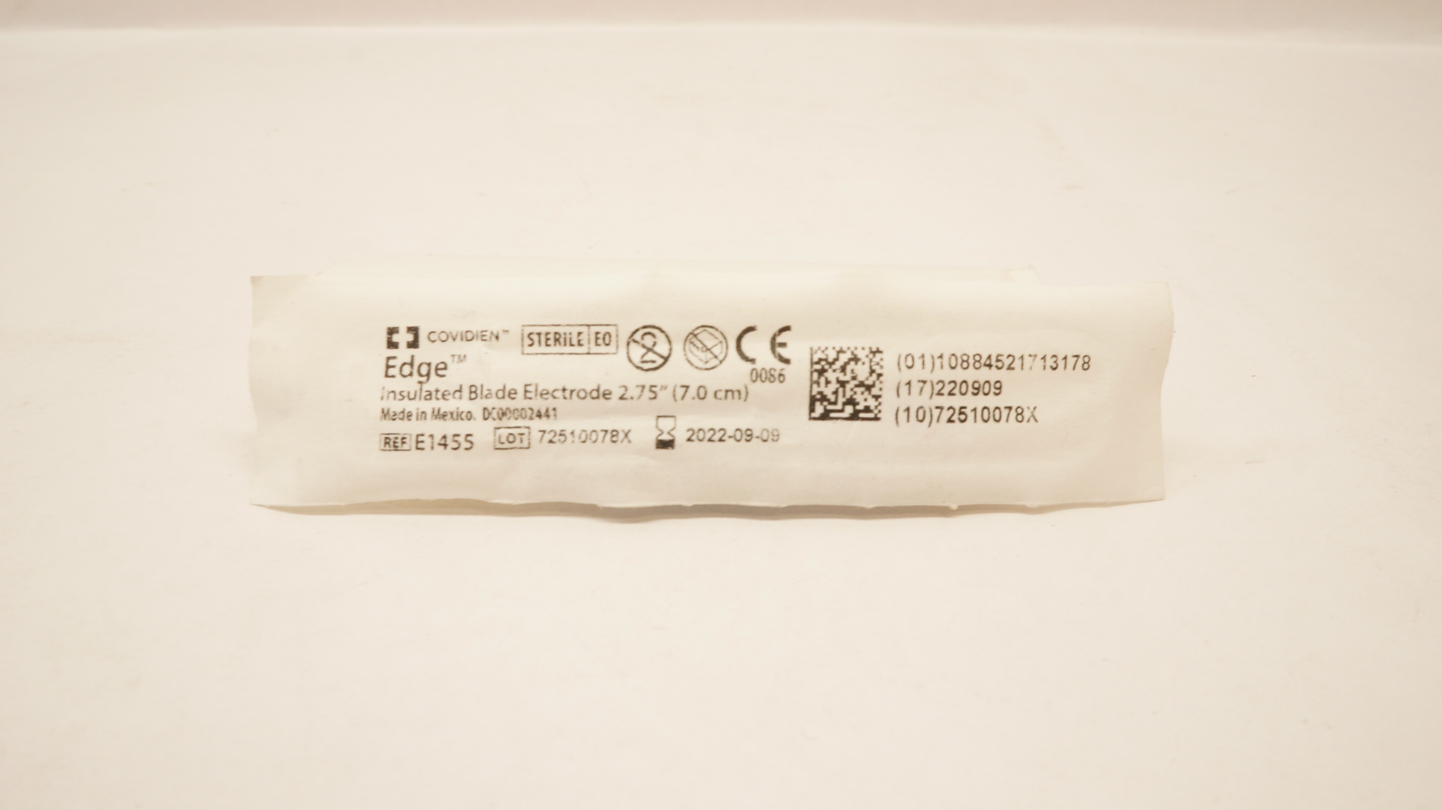 Covidien E1455 Edge Insulated Blade Electrode 2.75inch (x)