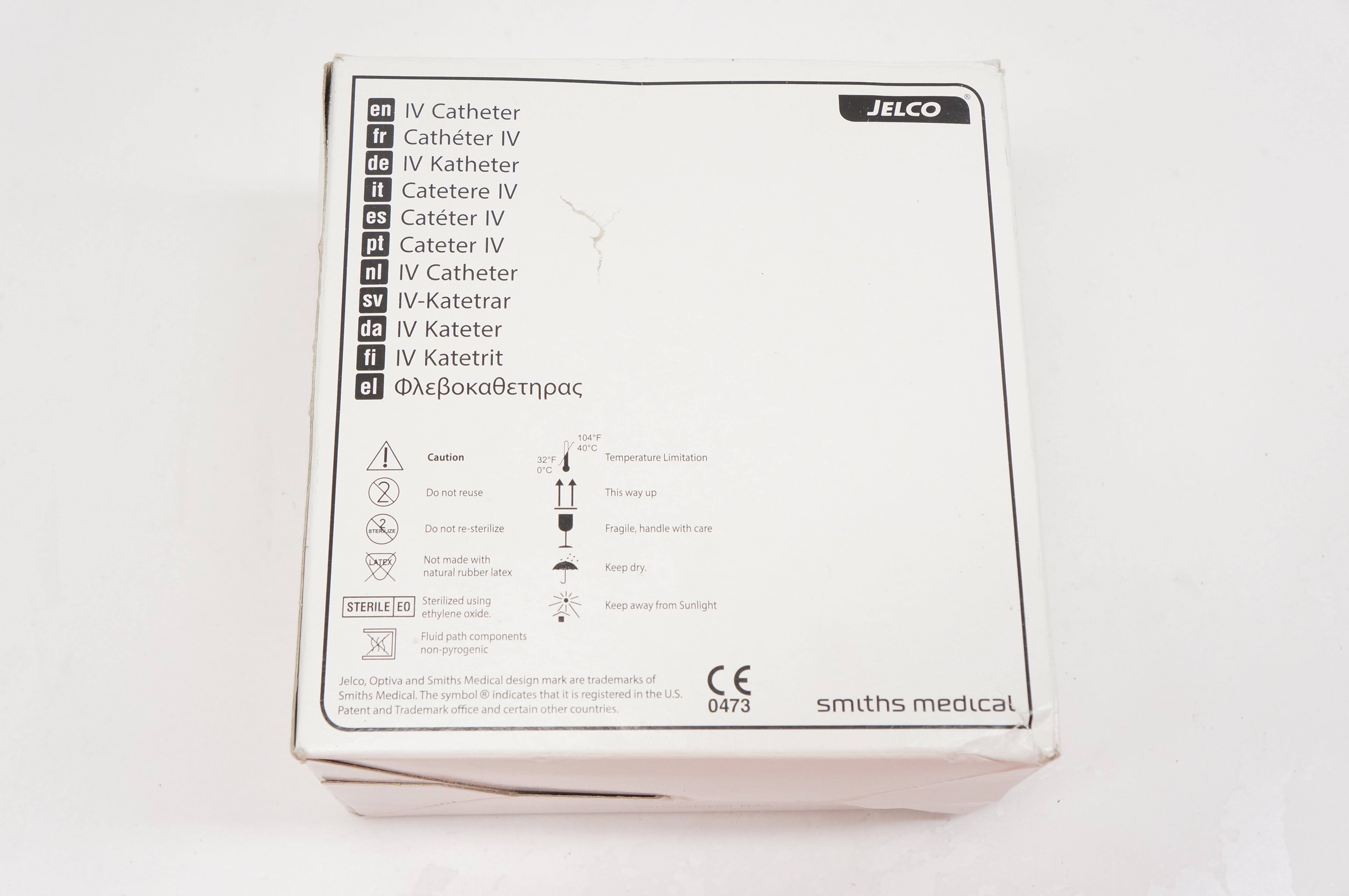 Smiths Medical 4498 CATHLON Clear IV Cath. 14G x 2inch (x) - Box of 50