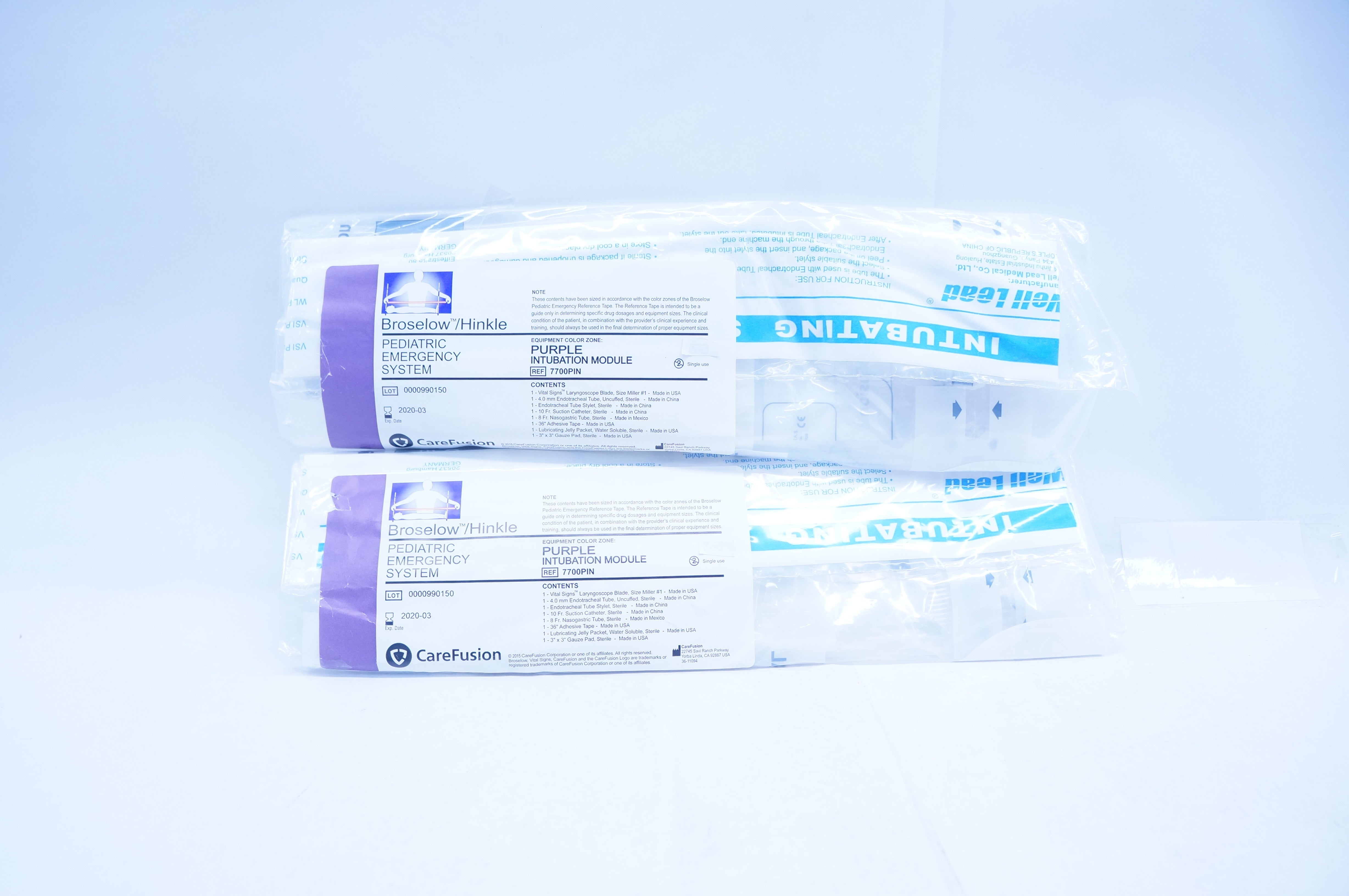 CareFusion 7700PIN Broselow/Hinkle Pediatric Emergency Purple (x