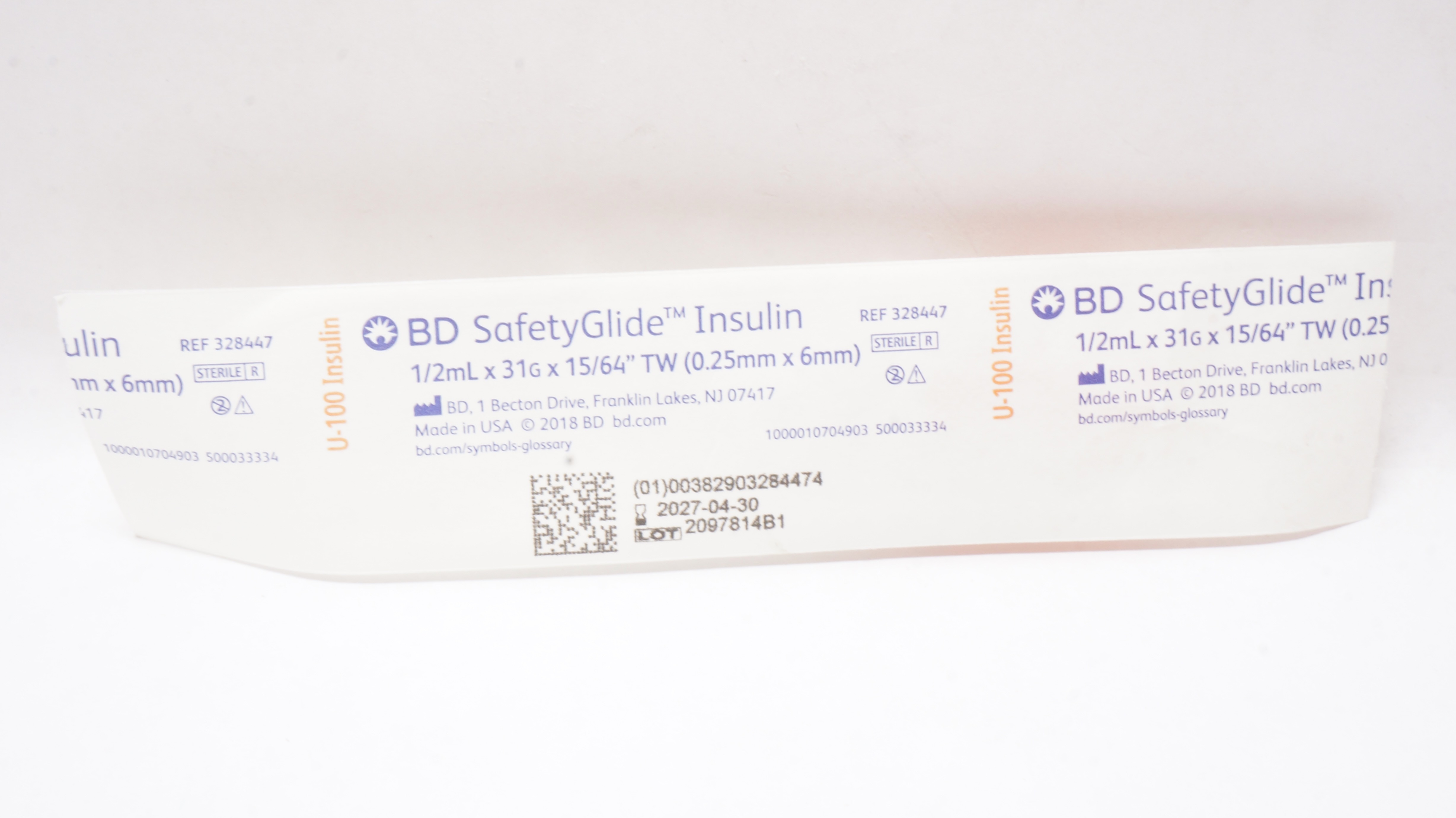 tom⭐︎ Safety Insulin Syringe with Needle SafetyGlide™ - McKesson