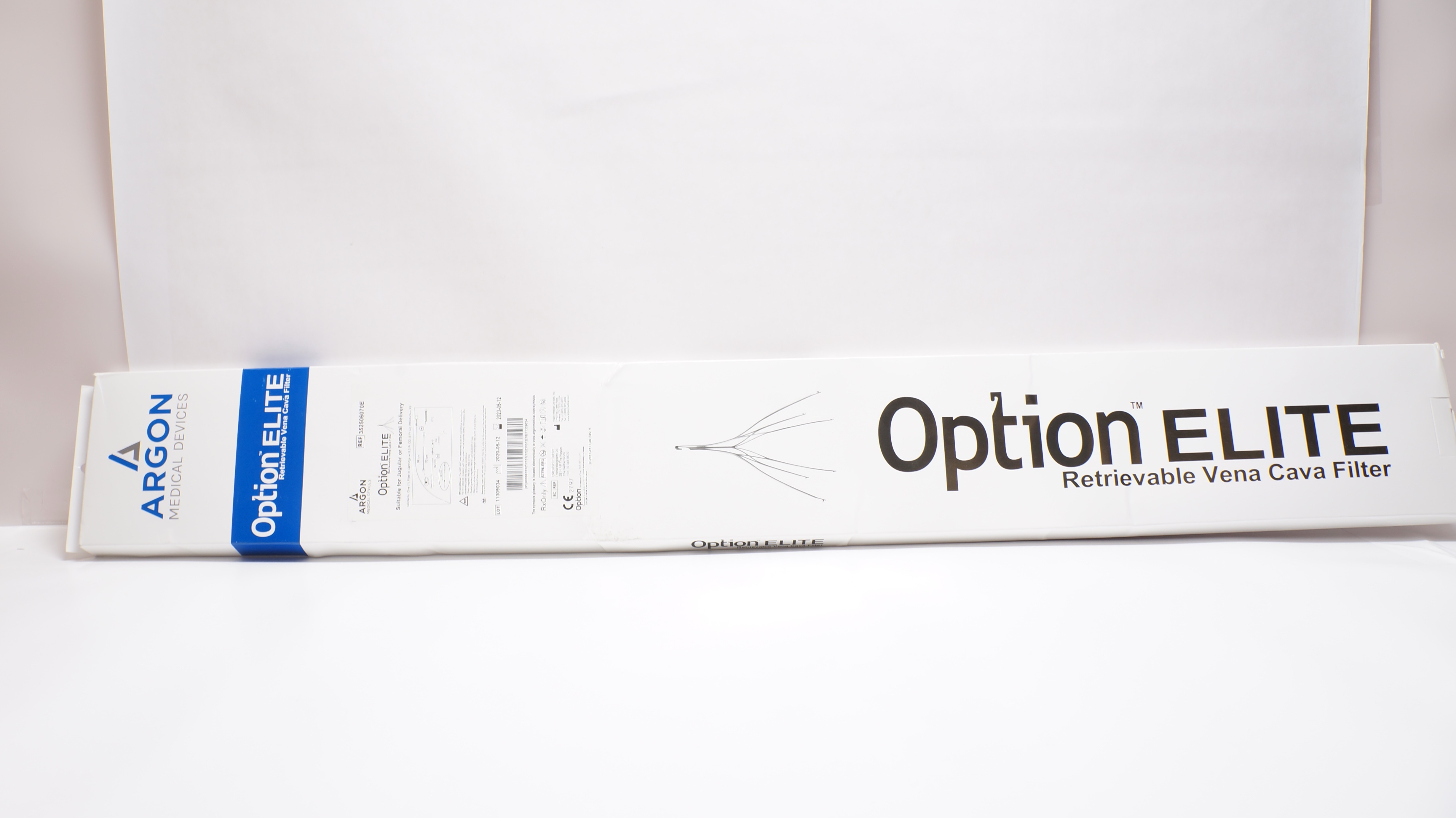 Argon 352506070E Option Elite Retrievable Vena Cava Filter 6.5Fr OD (x)