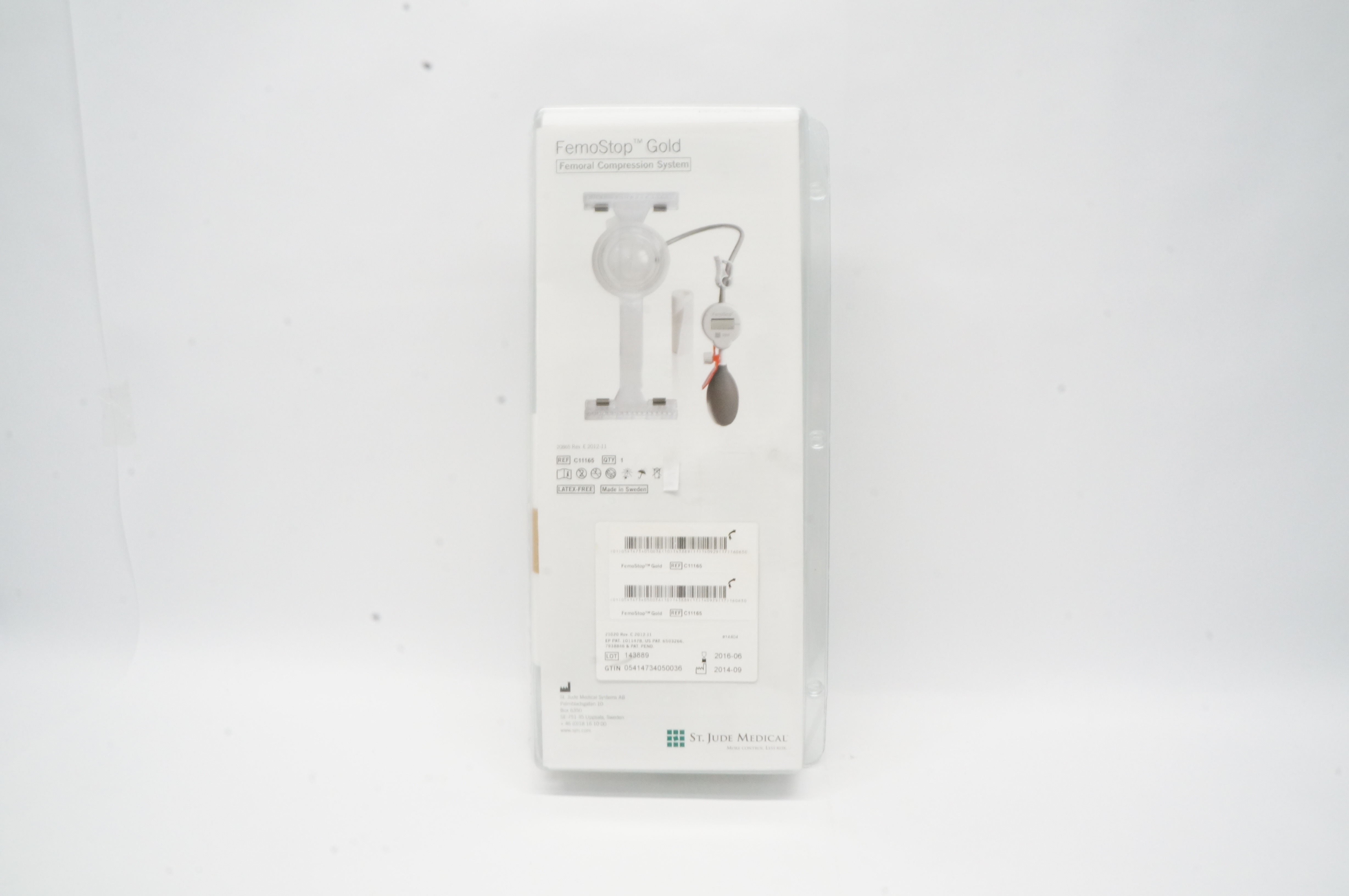 St Jude Medical C11165 FemoStop Gold Femoral Compression System (x)