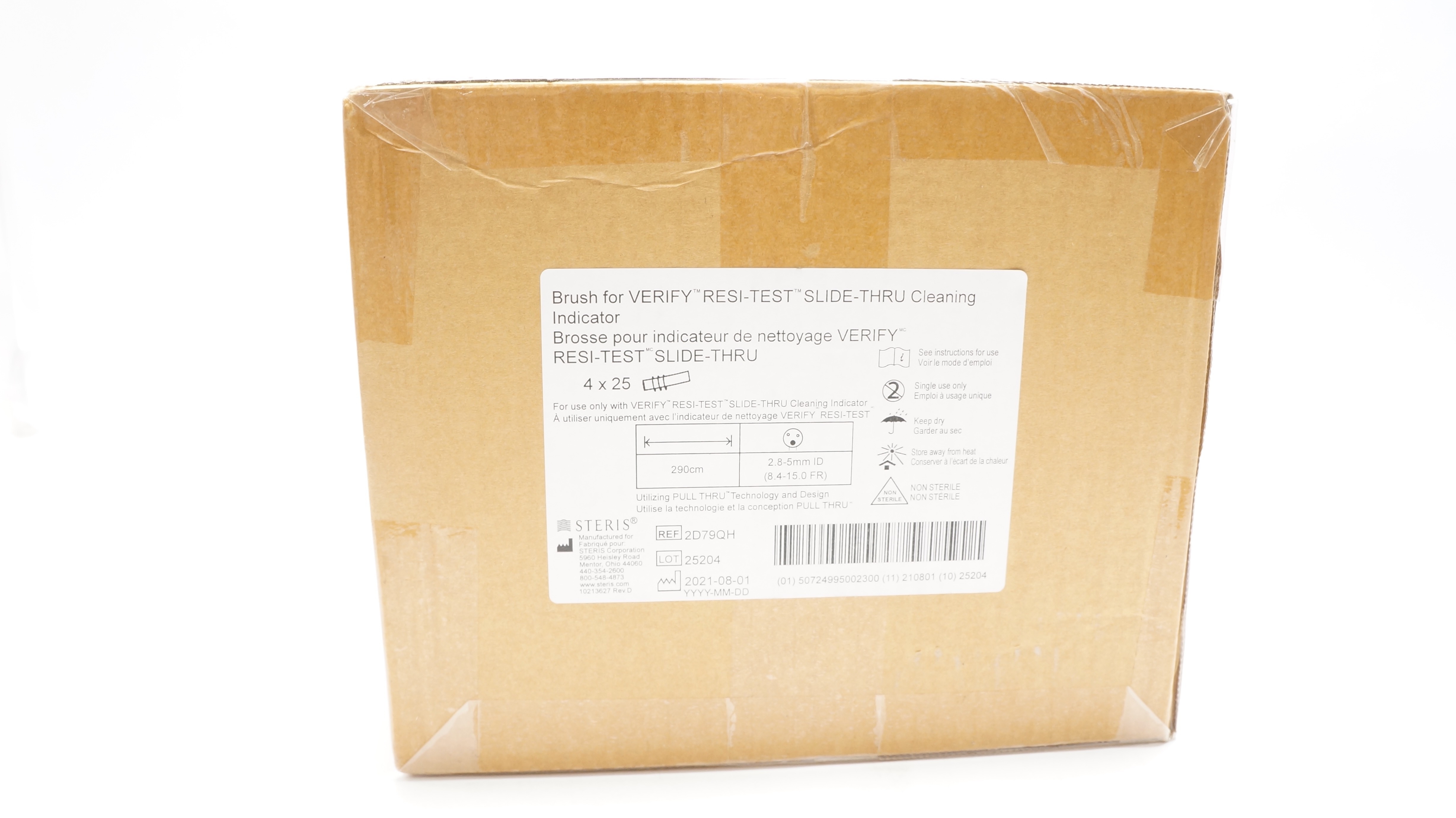 Steris Medical 2D79QH Brush for Verify Resi-Test Slide-Thru Cleaning Indicator