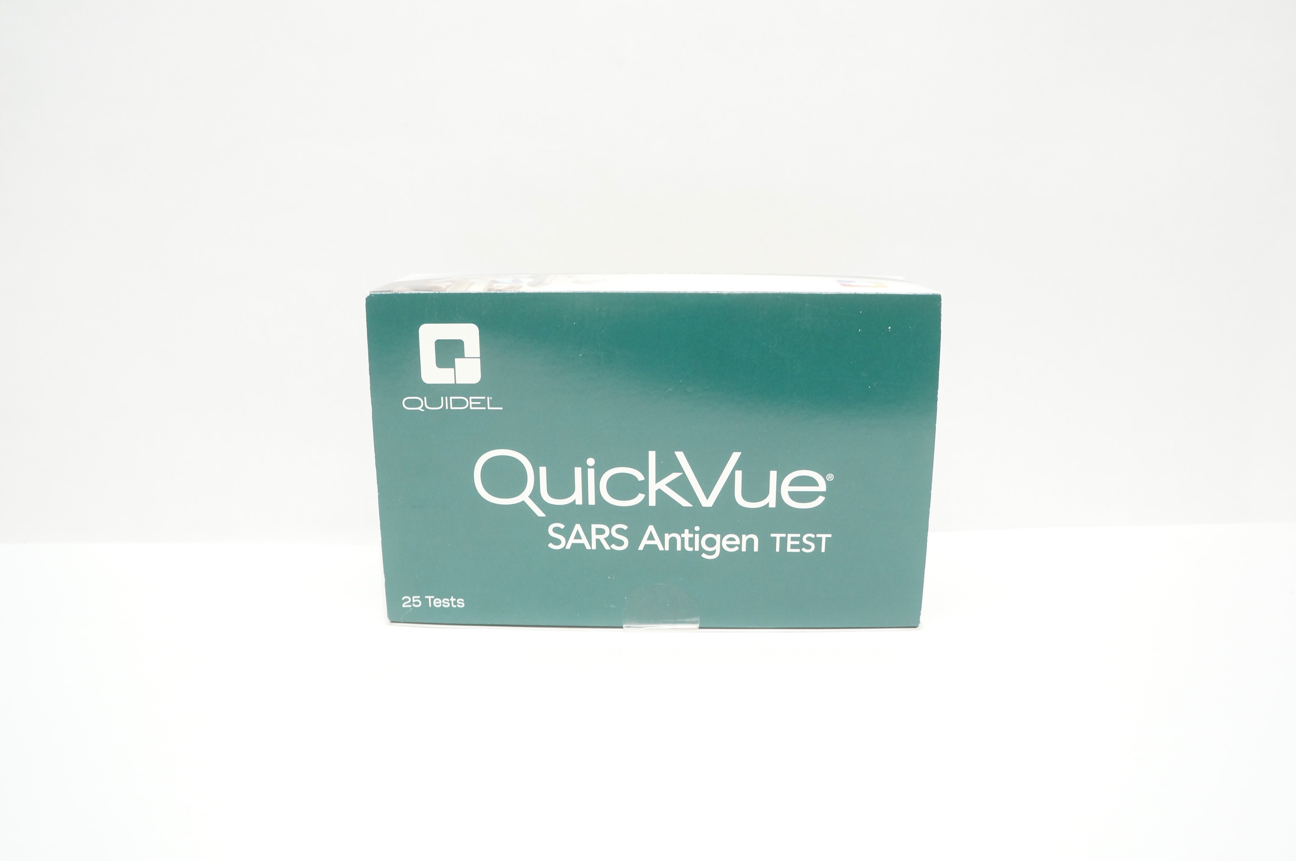 Quidel 20387 QuickVue Sars Antigen Test Box of 25 Tests