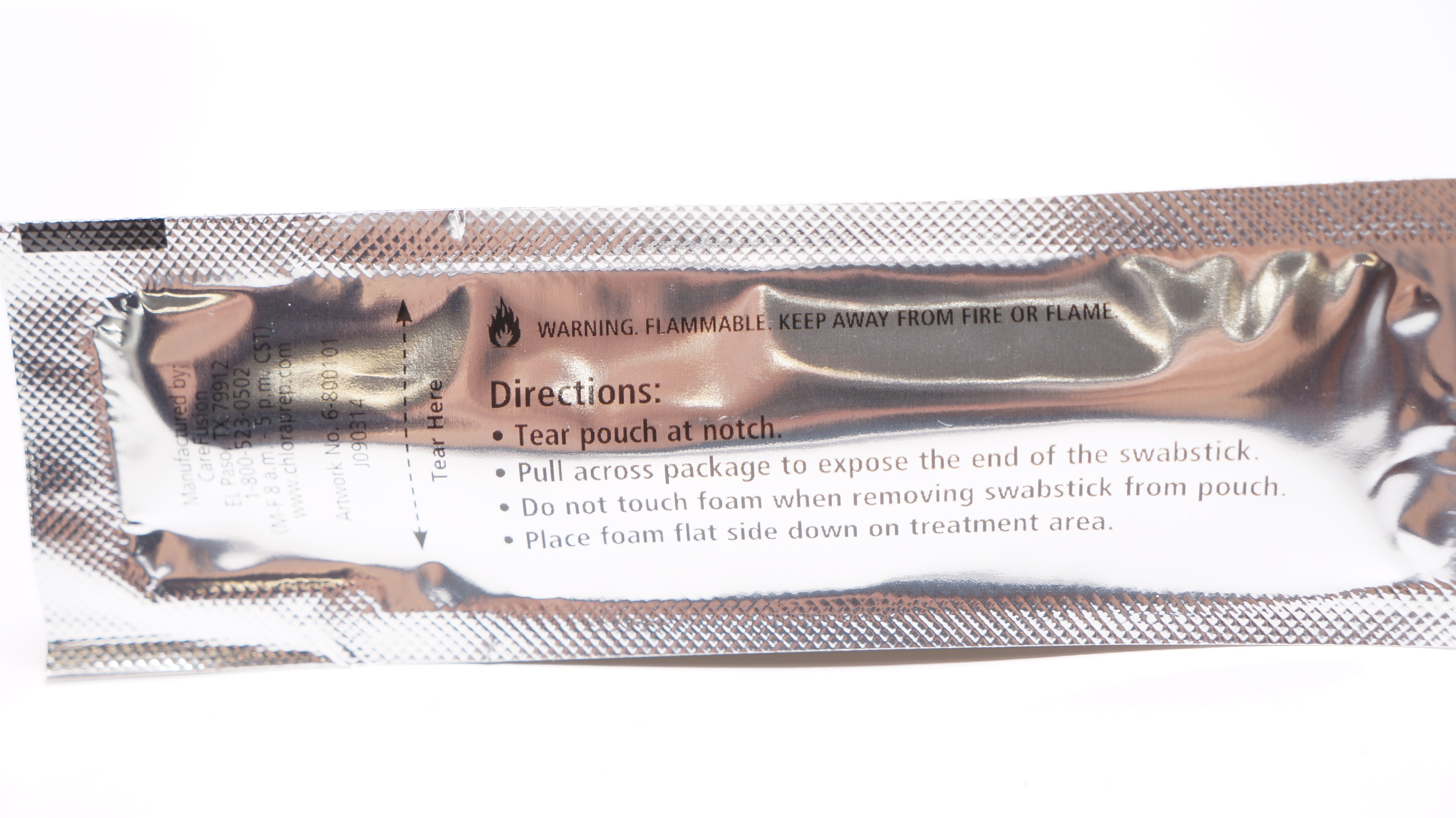 CareFusion 260100 ChloraPrep Single Swabstick Applicators 1.75 mL