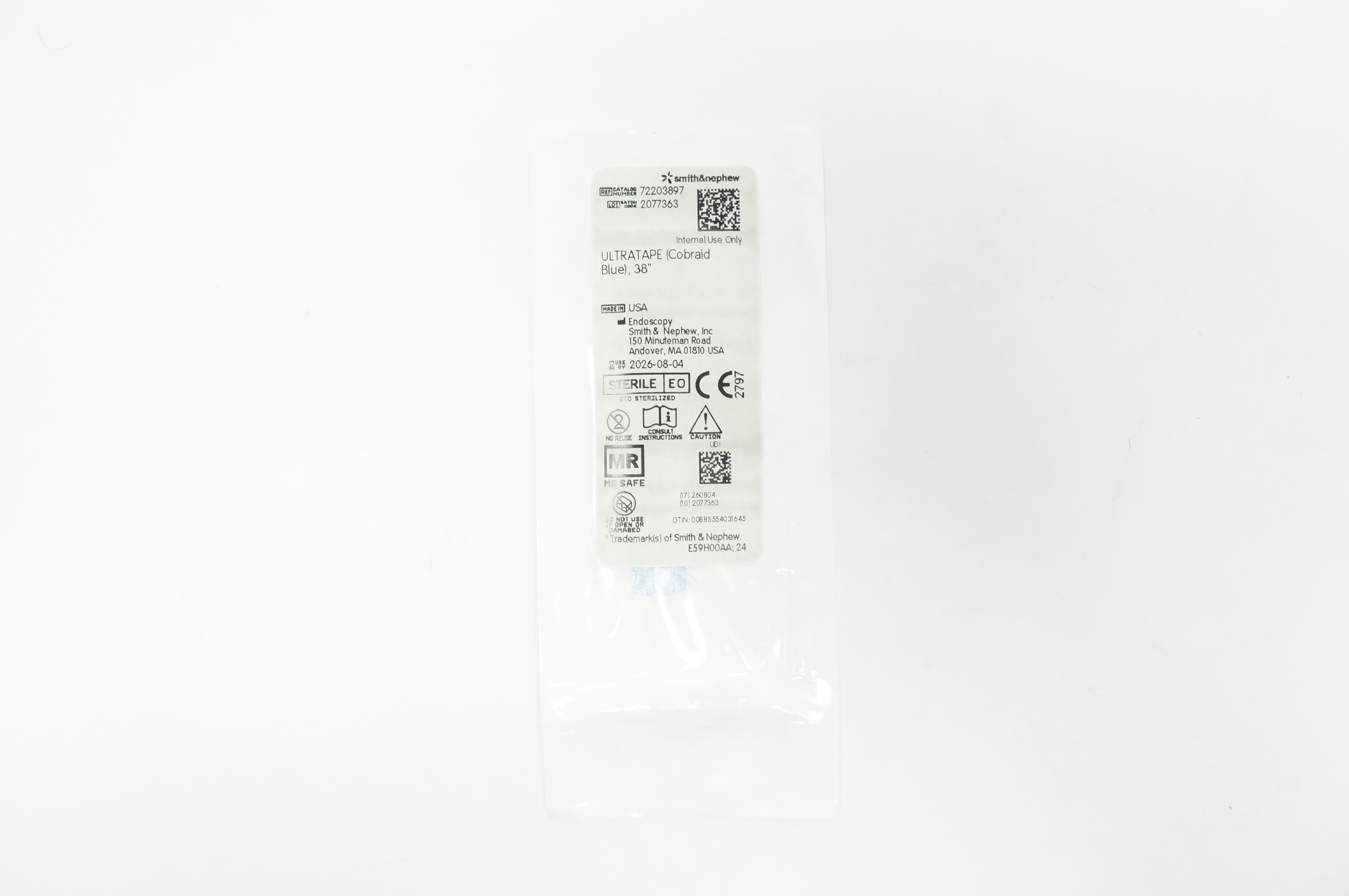 Smith&Nephew 72203897 ULTRATAPE Cobraid Blue 38inch