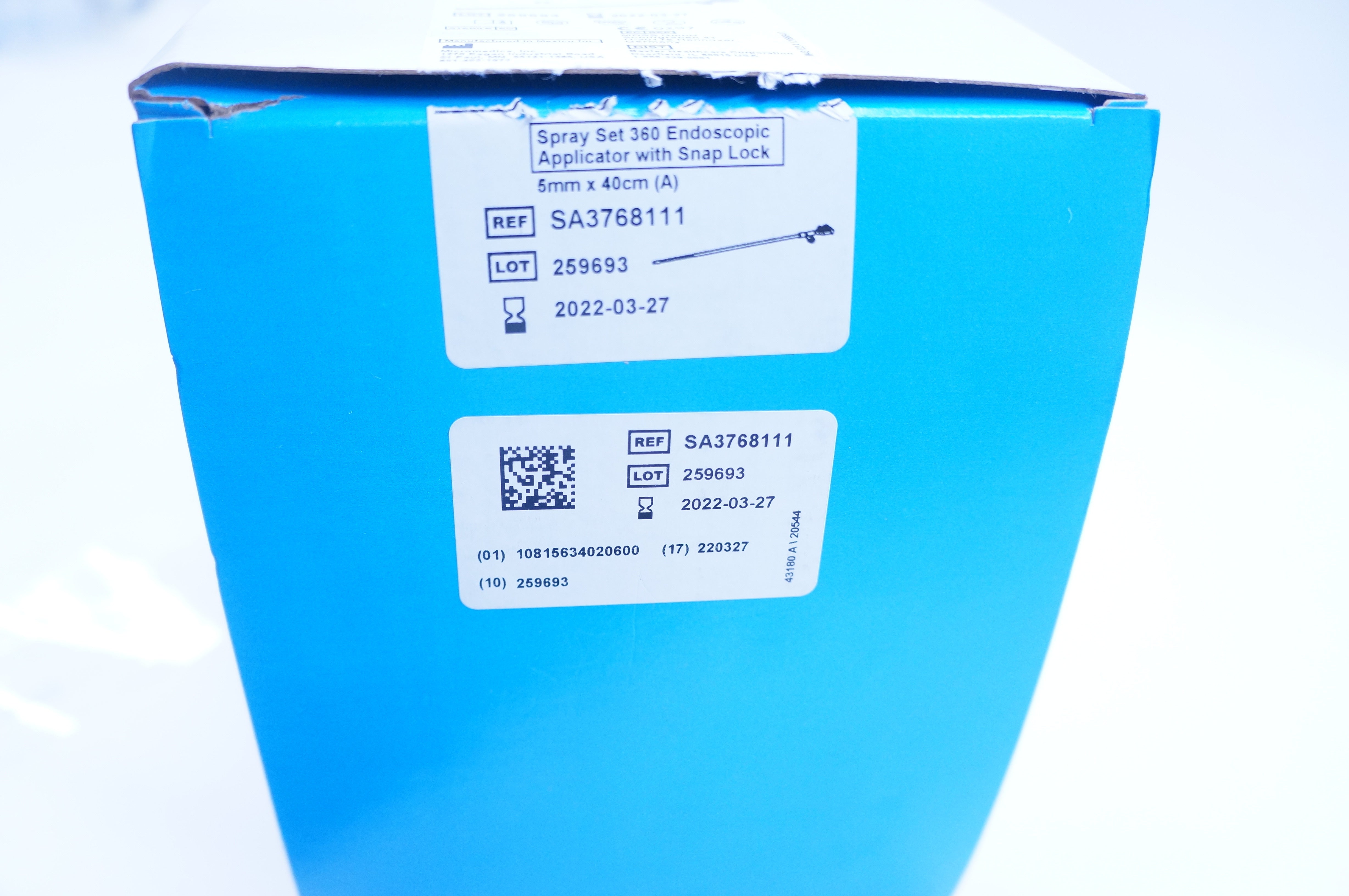 Baxter bravado バクスター ブラバド3 100ml Baxter SA3768111 Spray Set 360 Endoscopic Applicator 5mm x