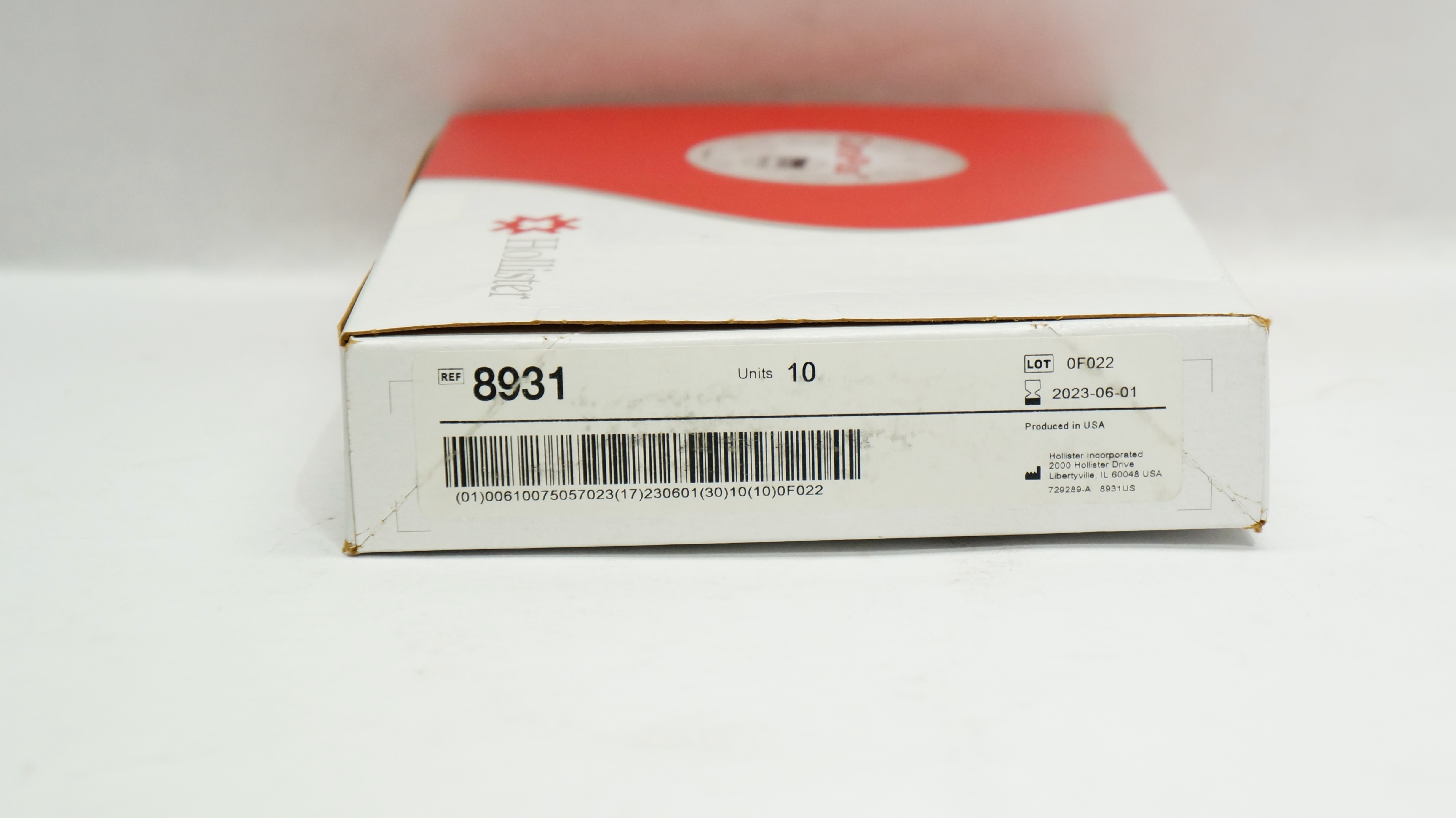 Hollister 8931 Premier CeraPlus Drainable Ostomy Pouch 2-1/2inch