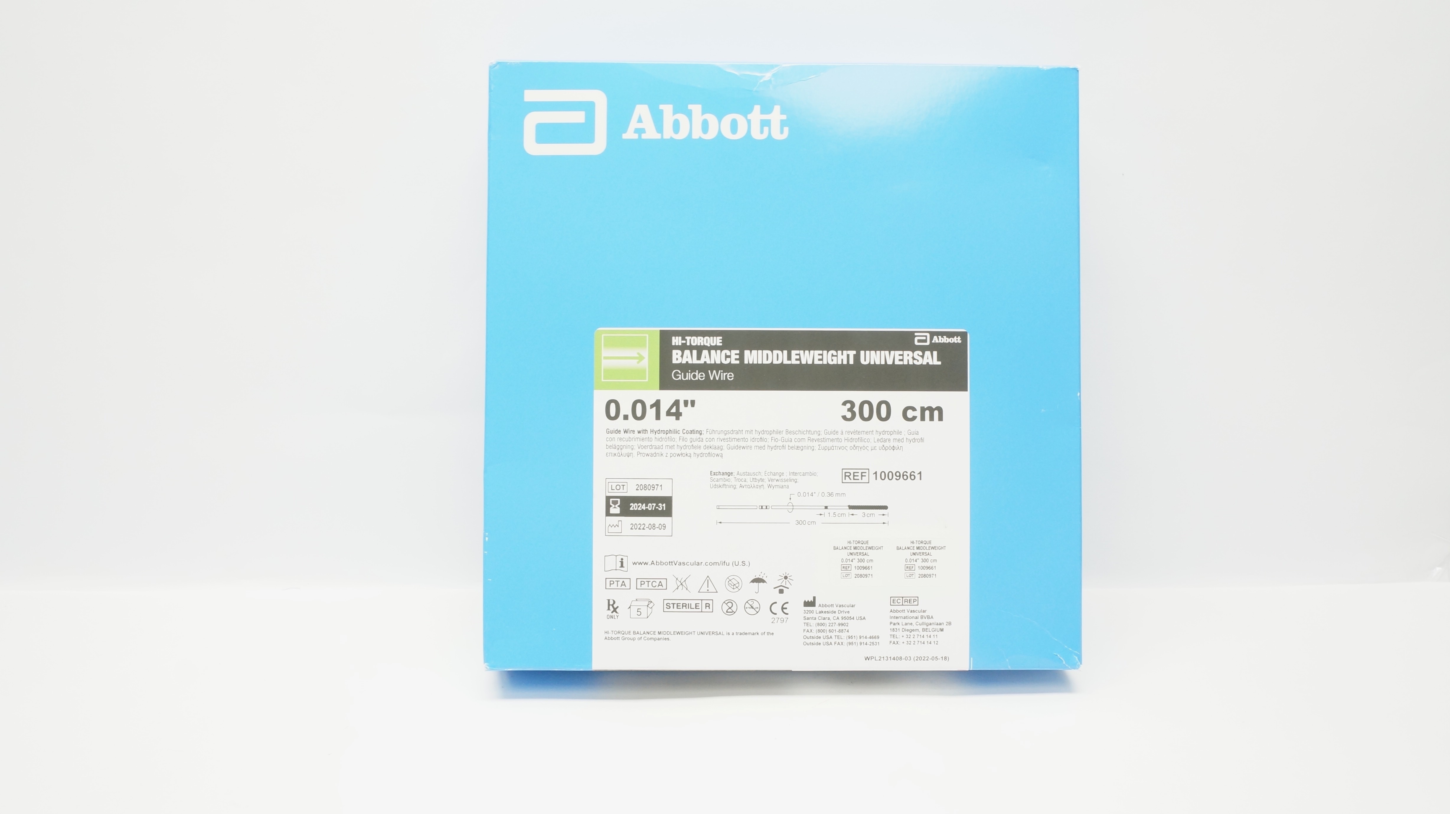 Abbott 1009661 Hi-Torque Balance Middleweight Universal 0.014in.(x) - Box of 5