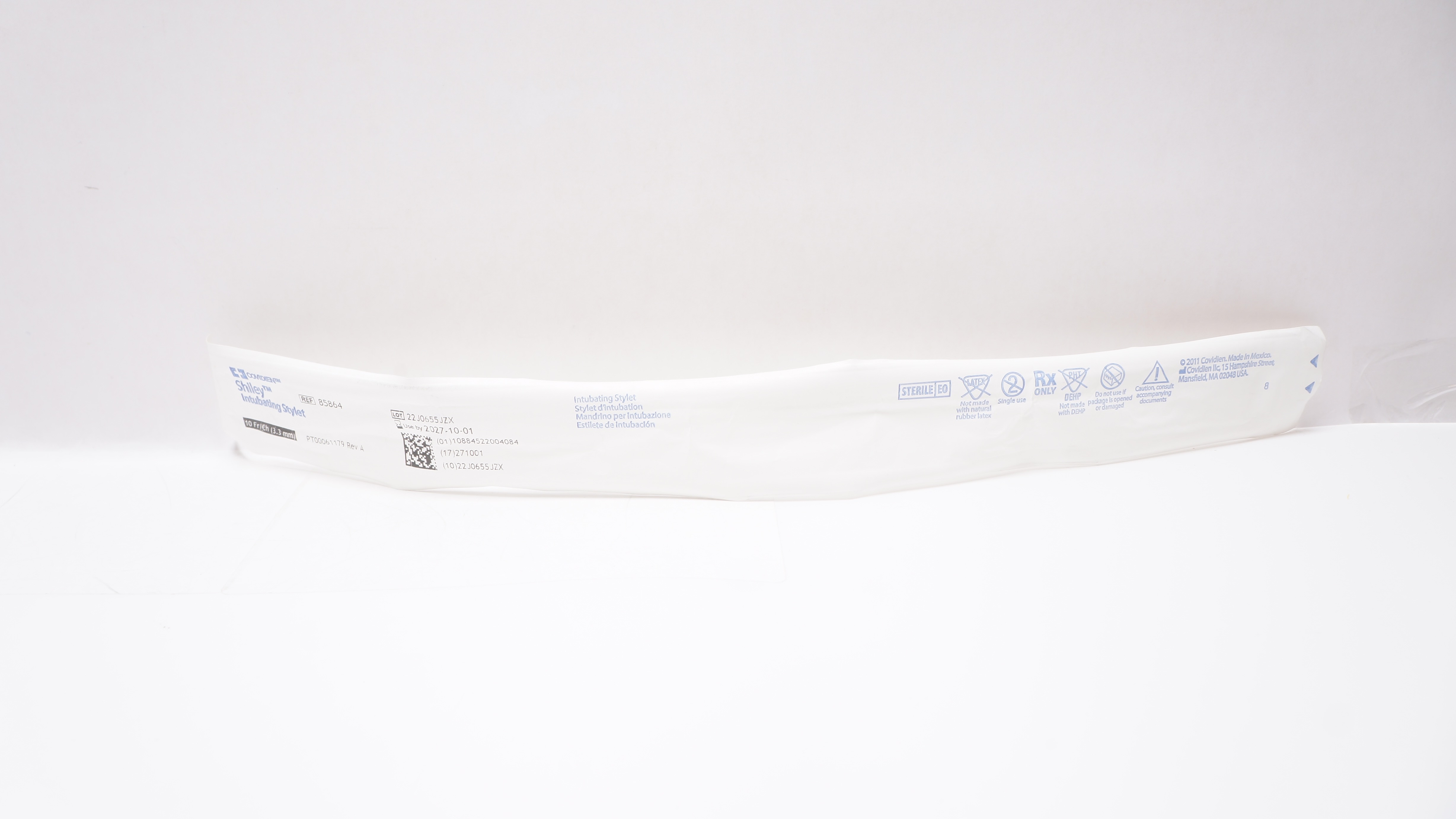 Covidien 85864 Shiley Intubating Stylet 10Fr/Ch